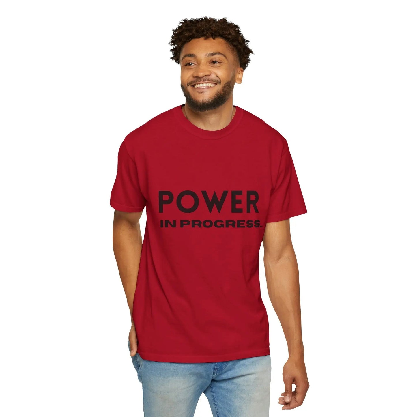 Power In Progress T-Shirt Printify