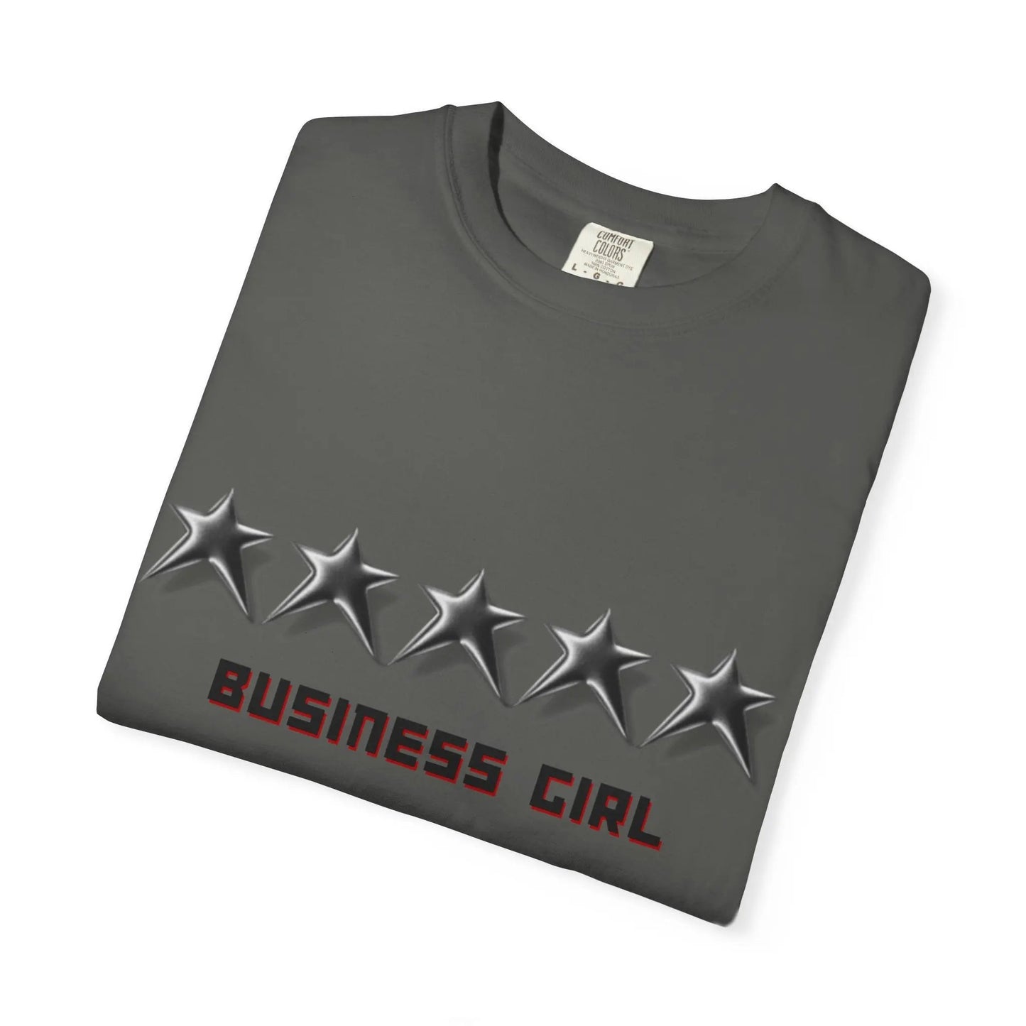 5Star Business Girl Tee — Five-Star Fashion Graphic T-Shirt Printify