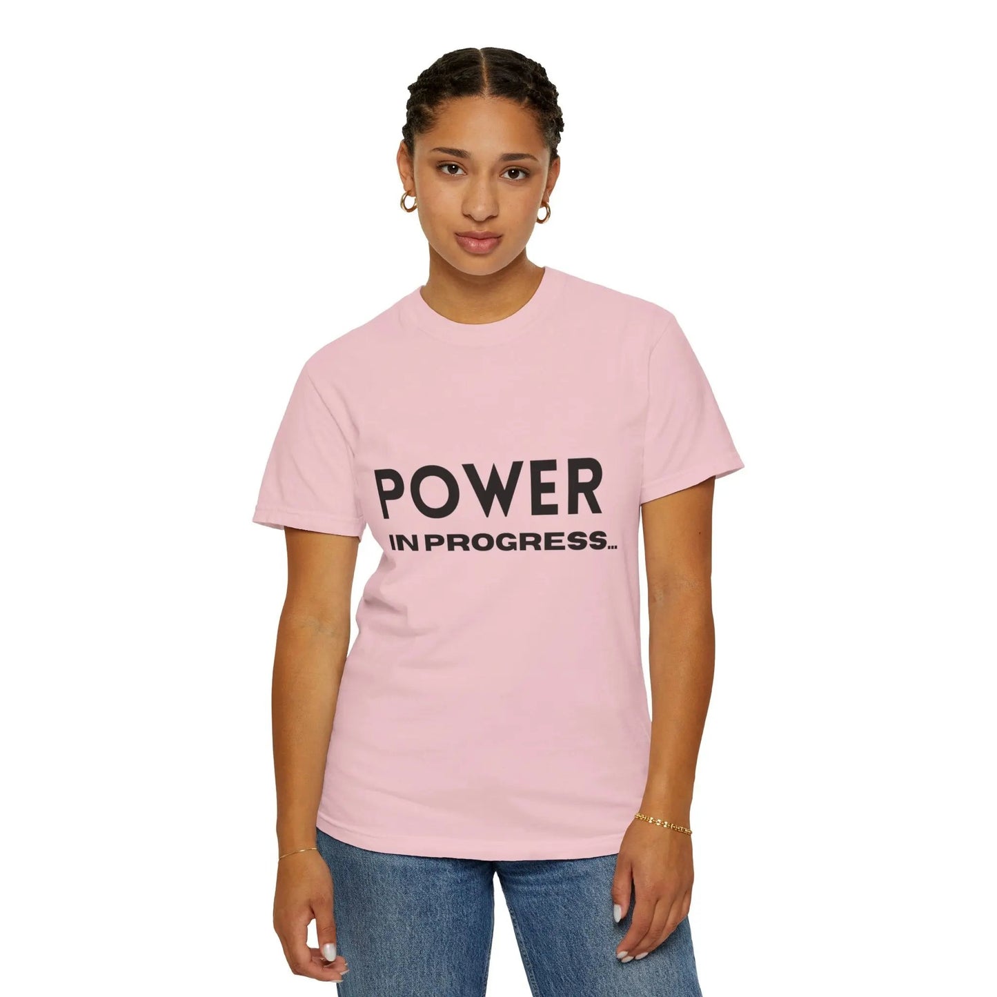 Power In Progress T-Shirt Printify