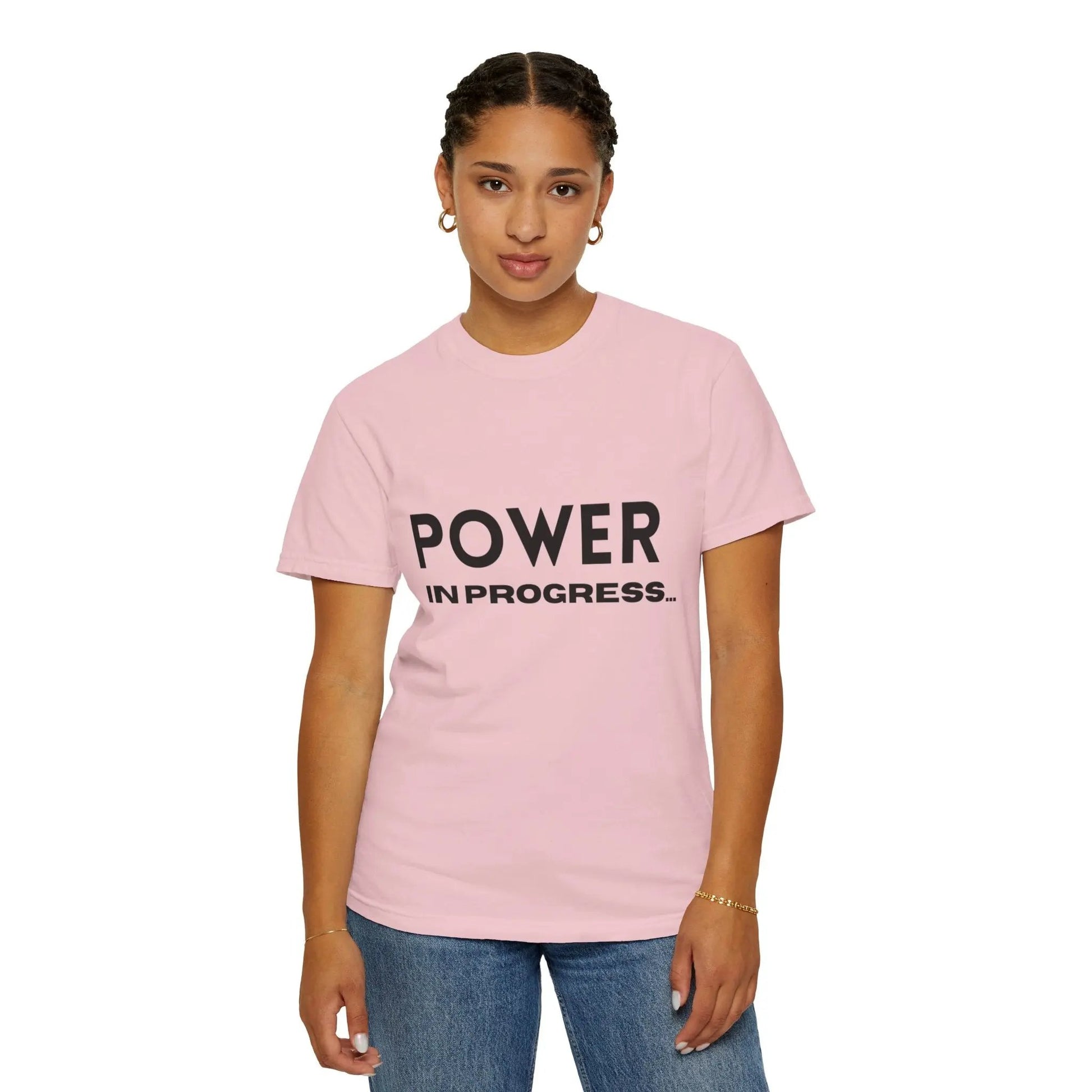 Power In Progress T-Shirt Printify