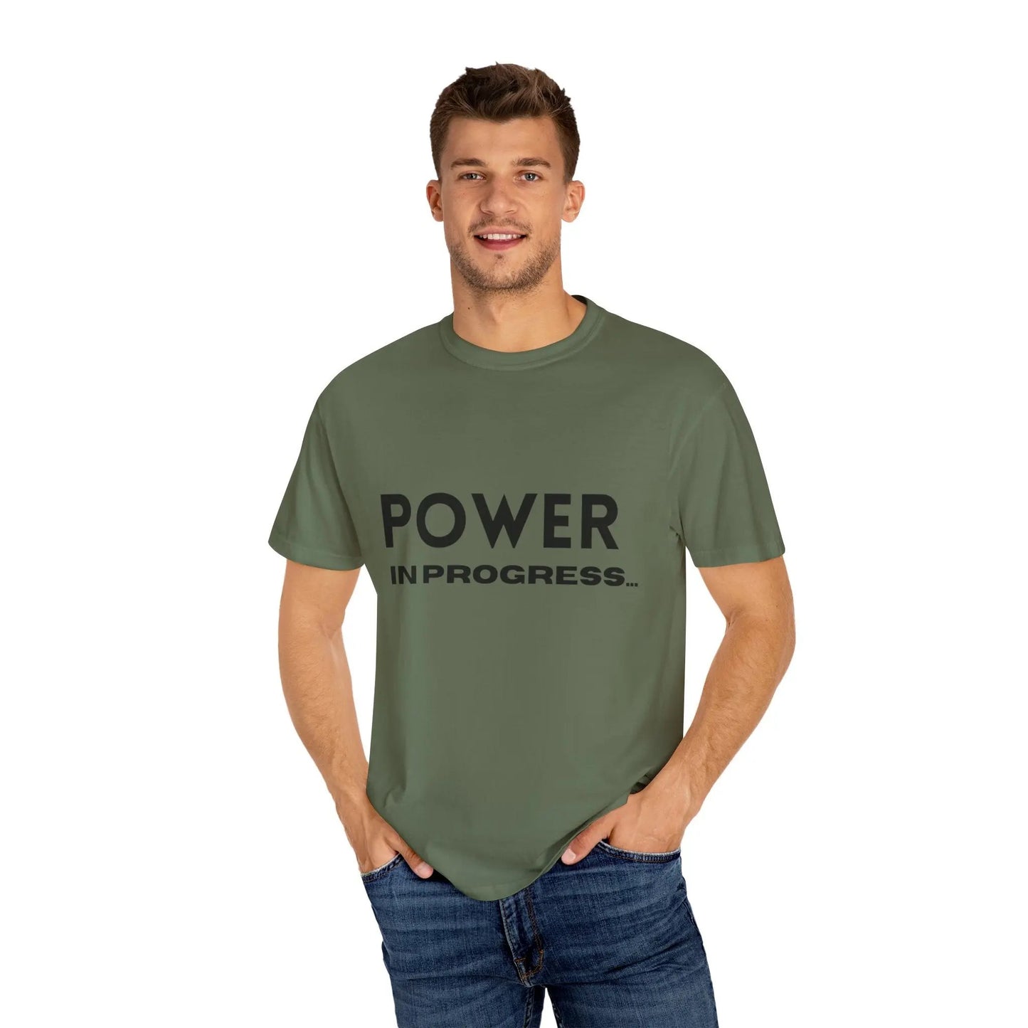 Power In Progress T-Shirt Printify