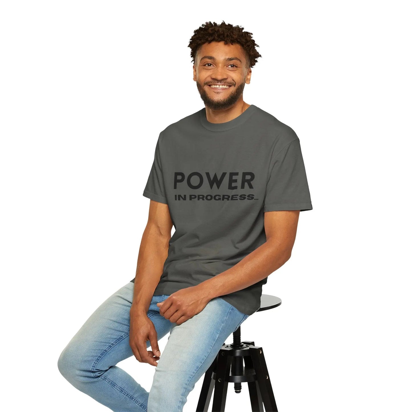 Power In Progress T-Shirt Printify