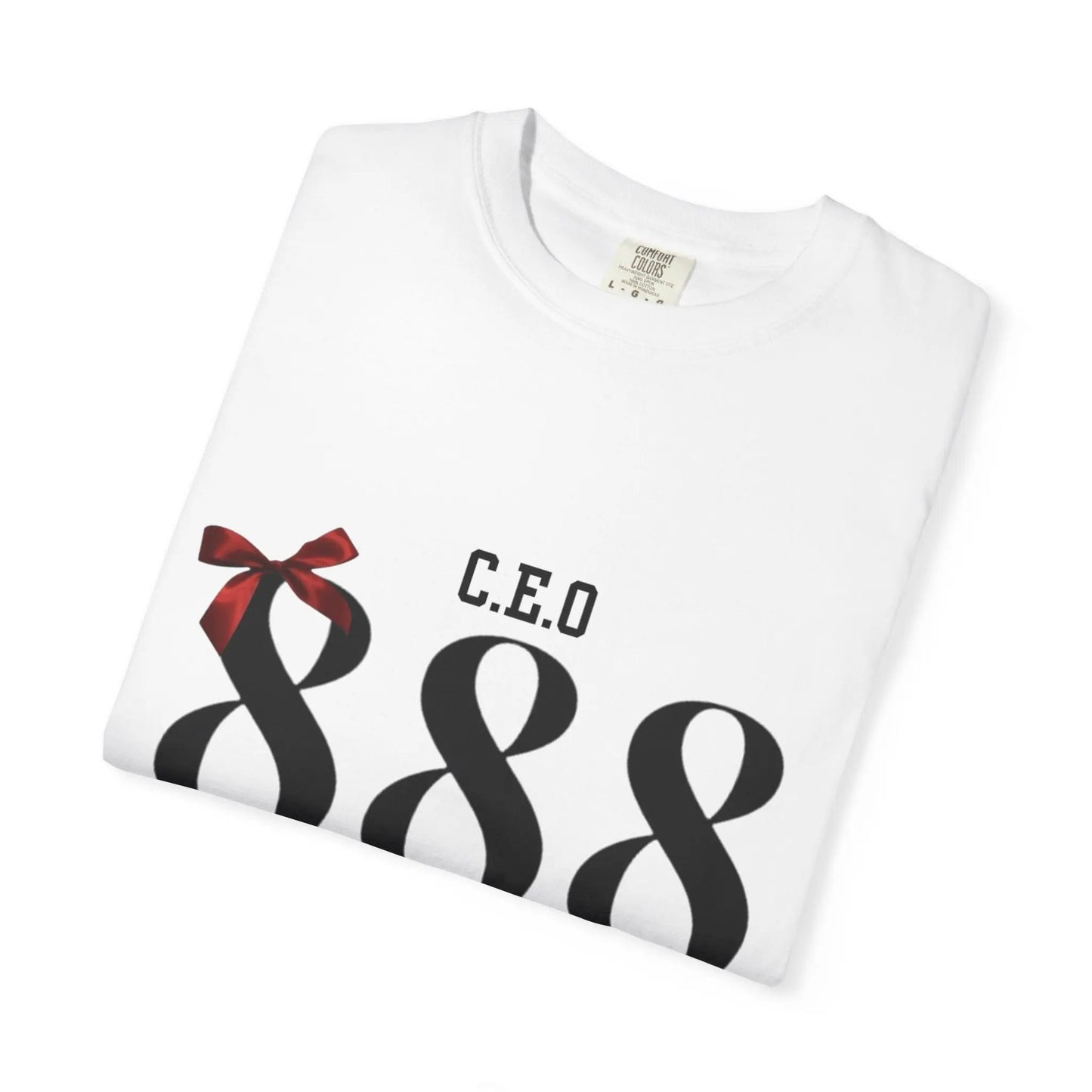"CEO Energy" 888 Angel Number Graphic T-Shirt Printify