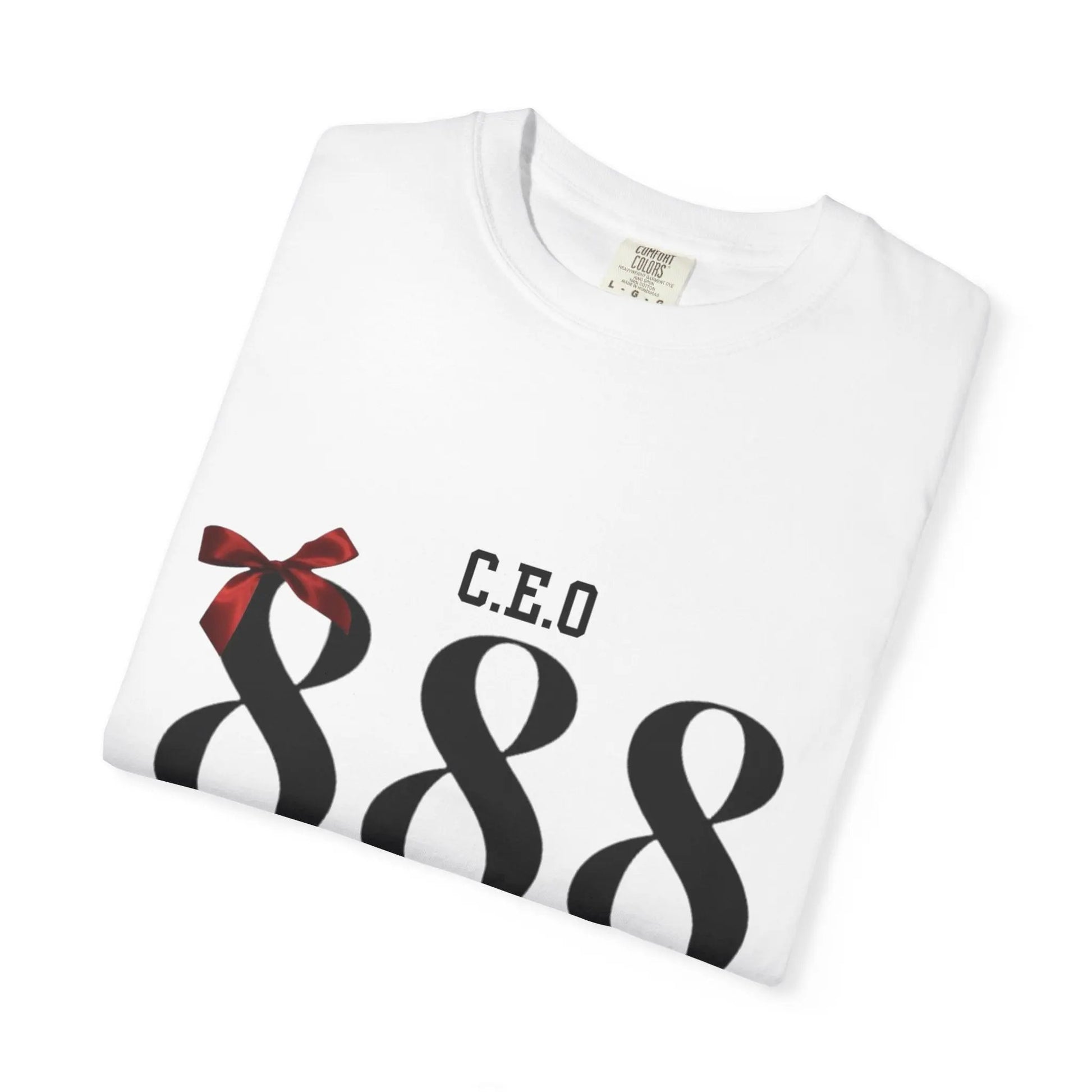 "CEO Energy" 888 Angel Number Graphic T-Shirt Printify