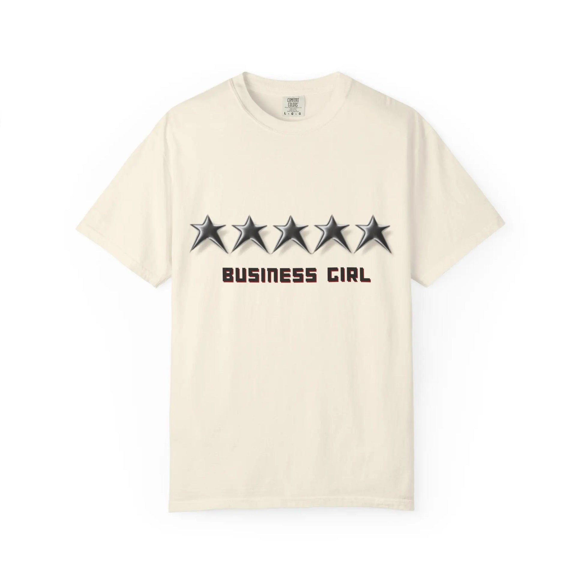 5Star Business Girl Tee — Five-Star Fashion Graphic T-Shirt Printify