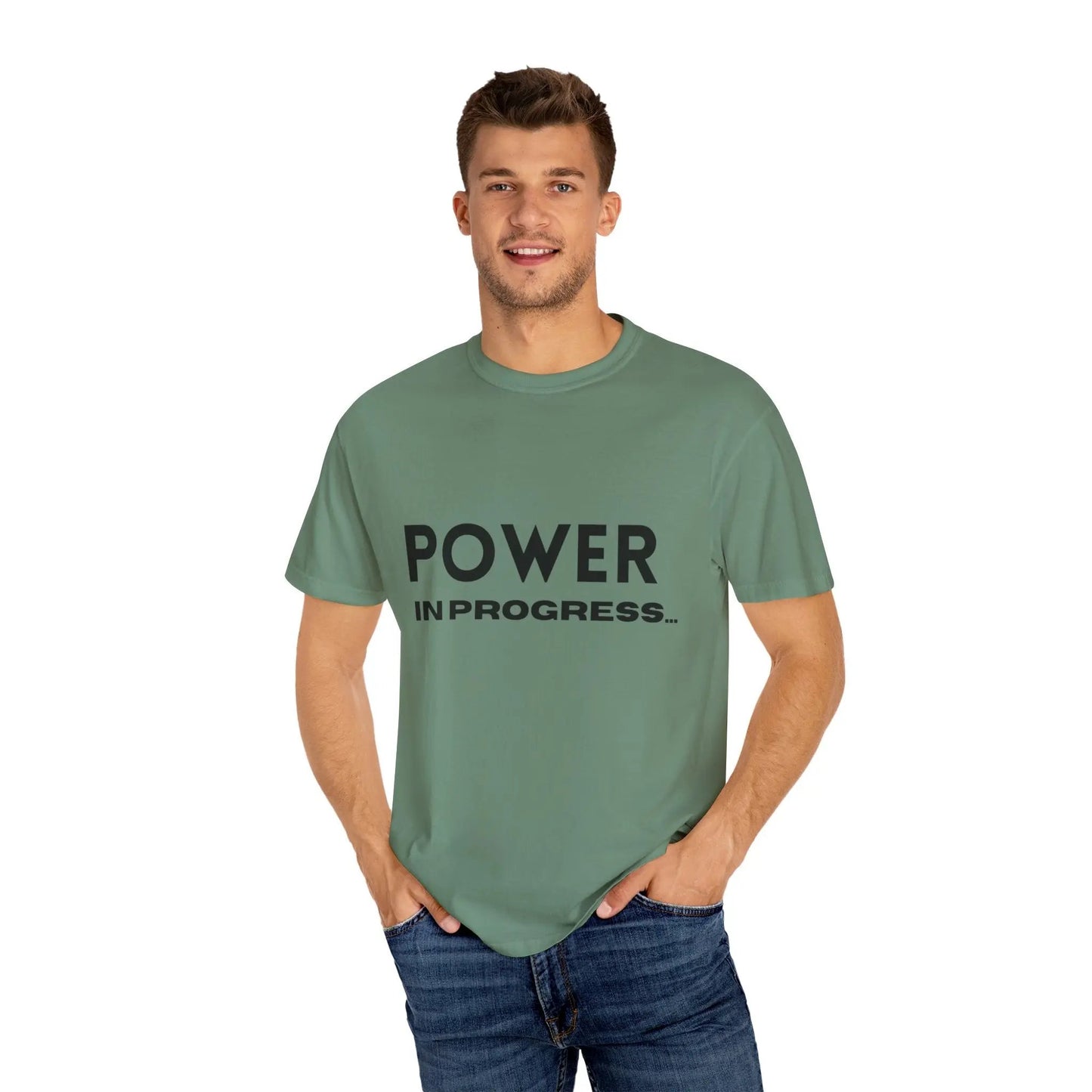 Power In Progress T-Shirt Printify