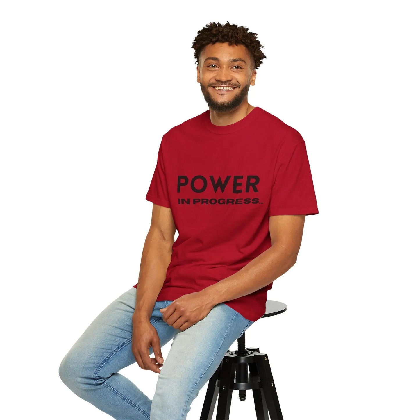 Power In Progress T-Shirt Printify