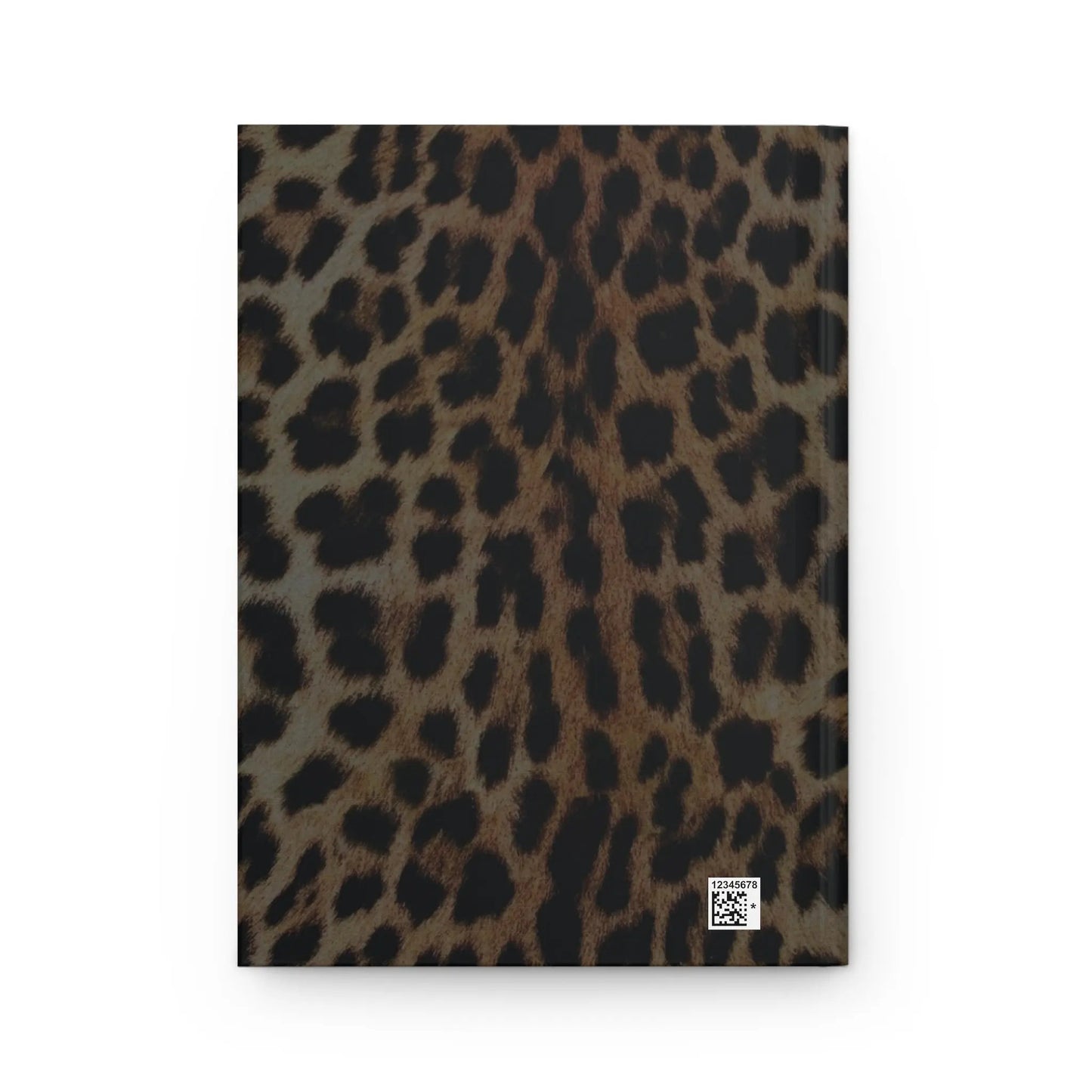 Leopard Print Hardcover Journal – “This Journal Belongs To” Personalized Notebook Printify