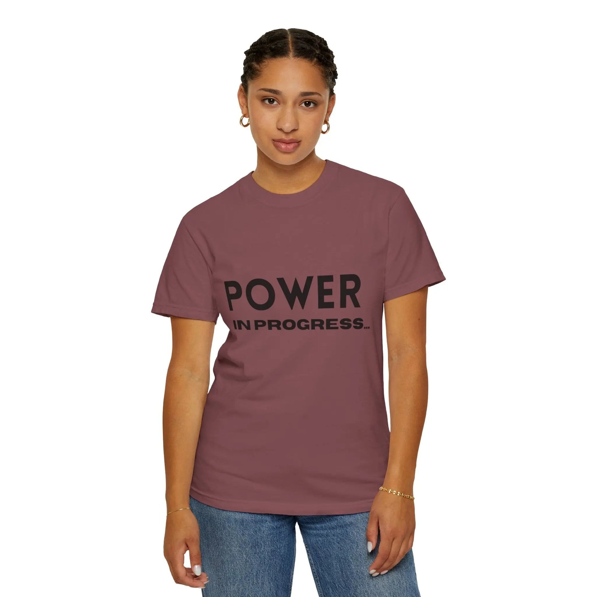 Power In Progress T-Shirt Printify