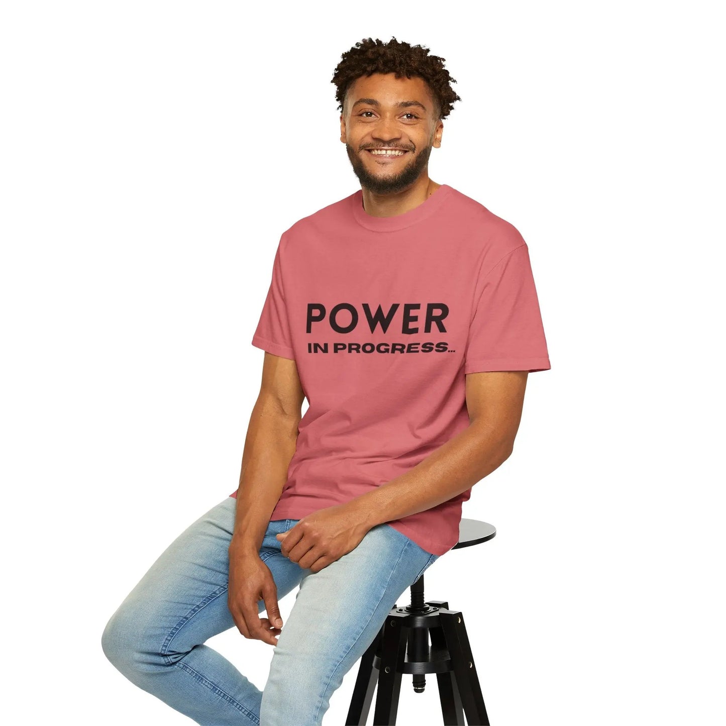 Power In Progress T-Shirt Printify