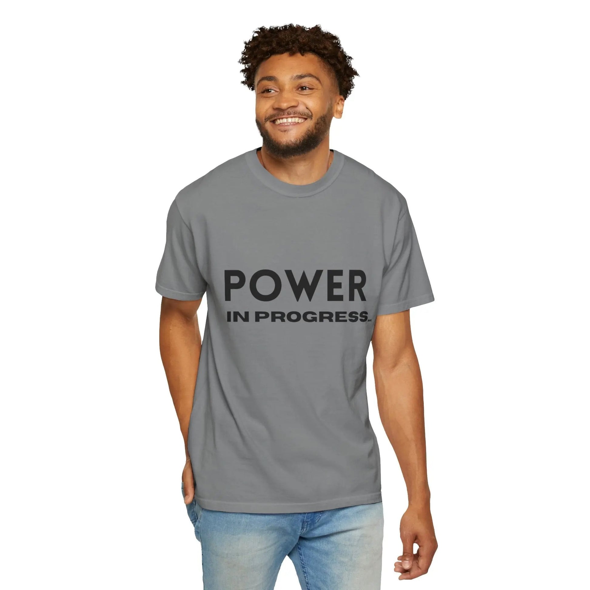 Power In Progress T-Shirt Printify