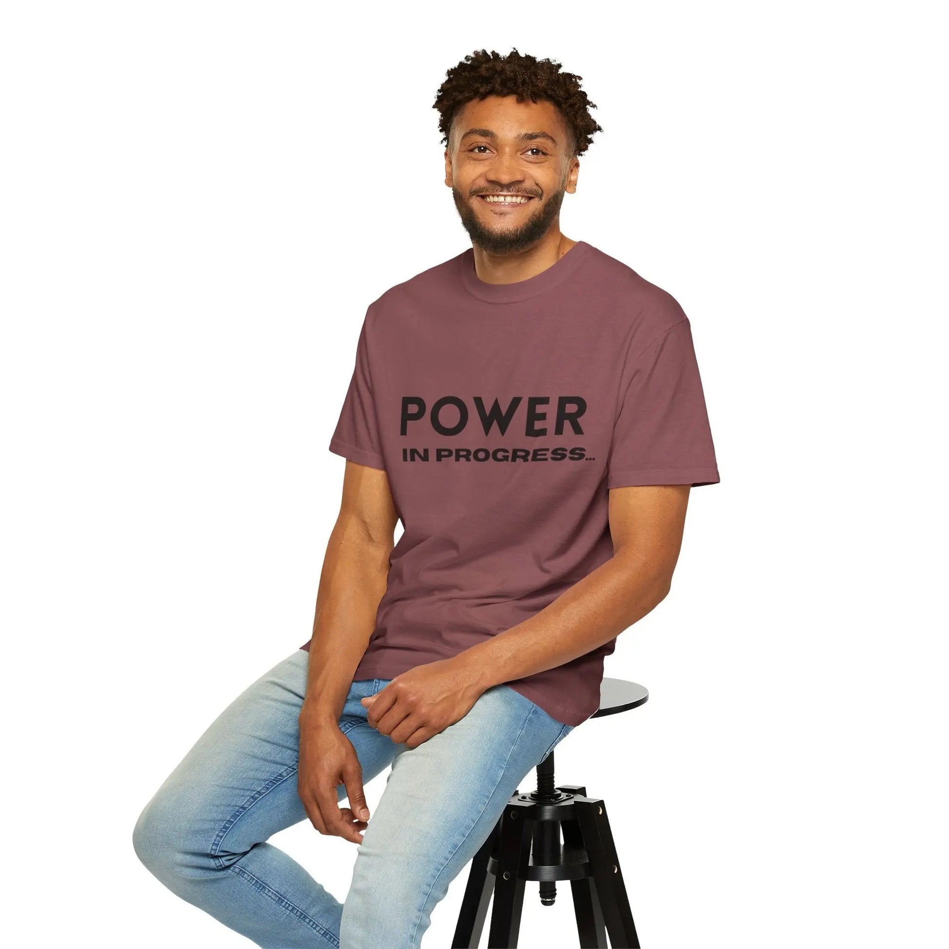 Power In Progress T-Shirt Printify