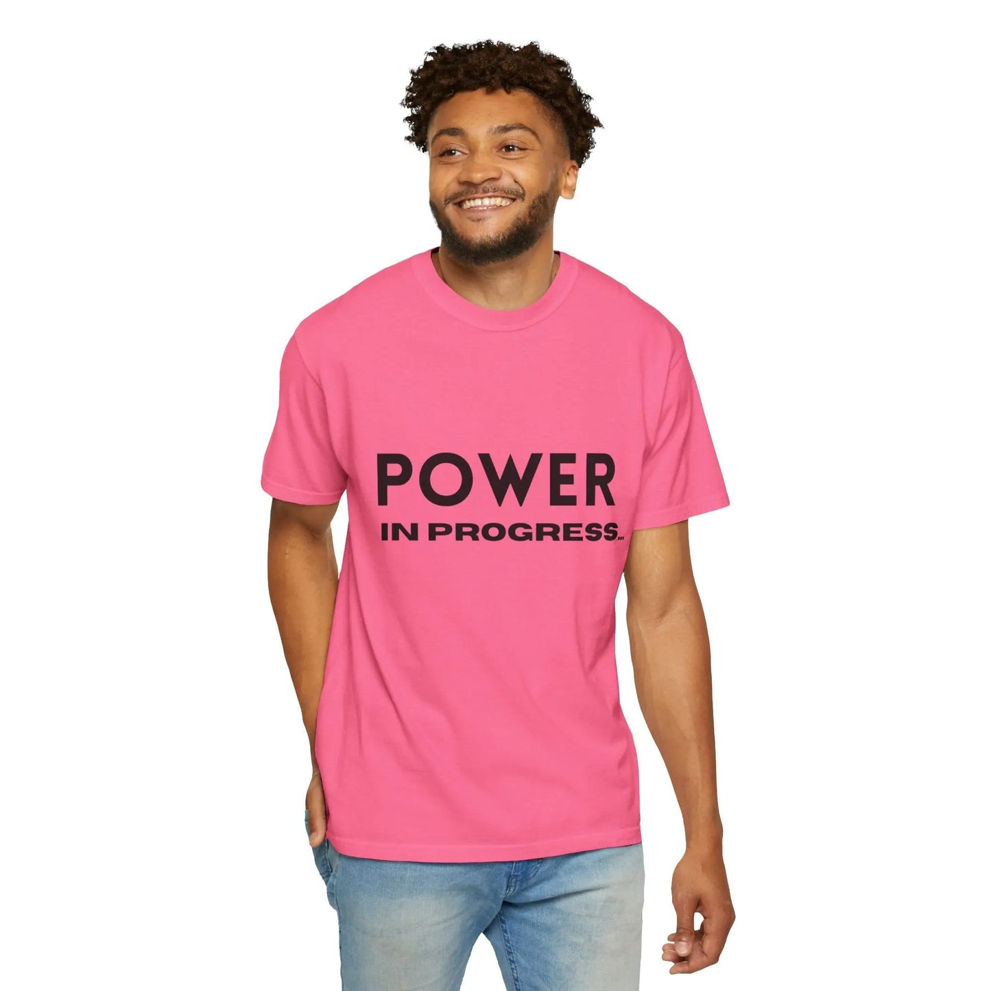 Power In Progress T-Shirt Printify