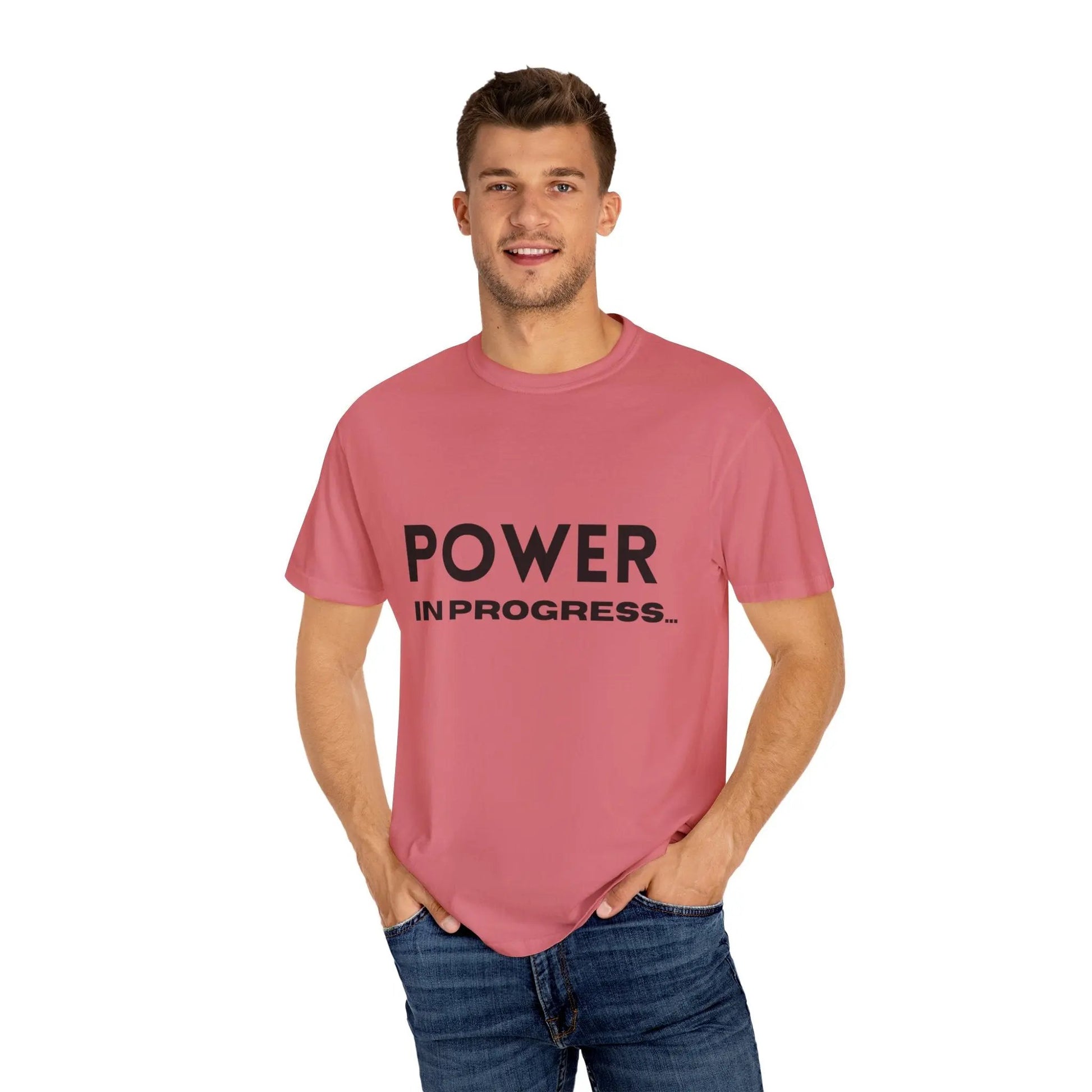 Power In Progress T-Shirt Printify