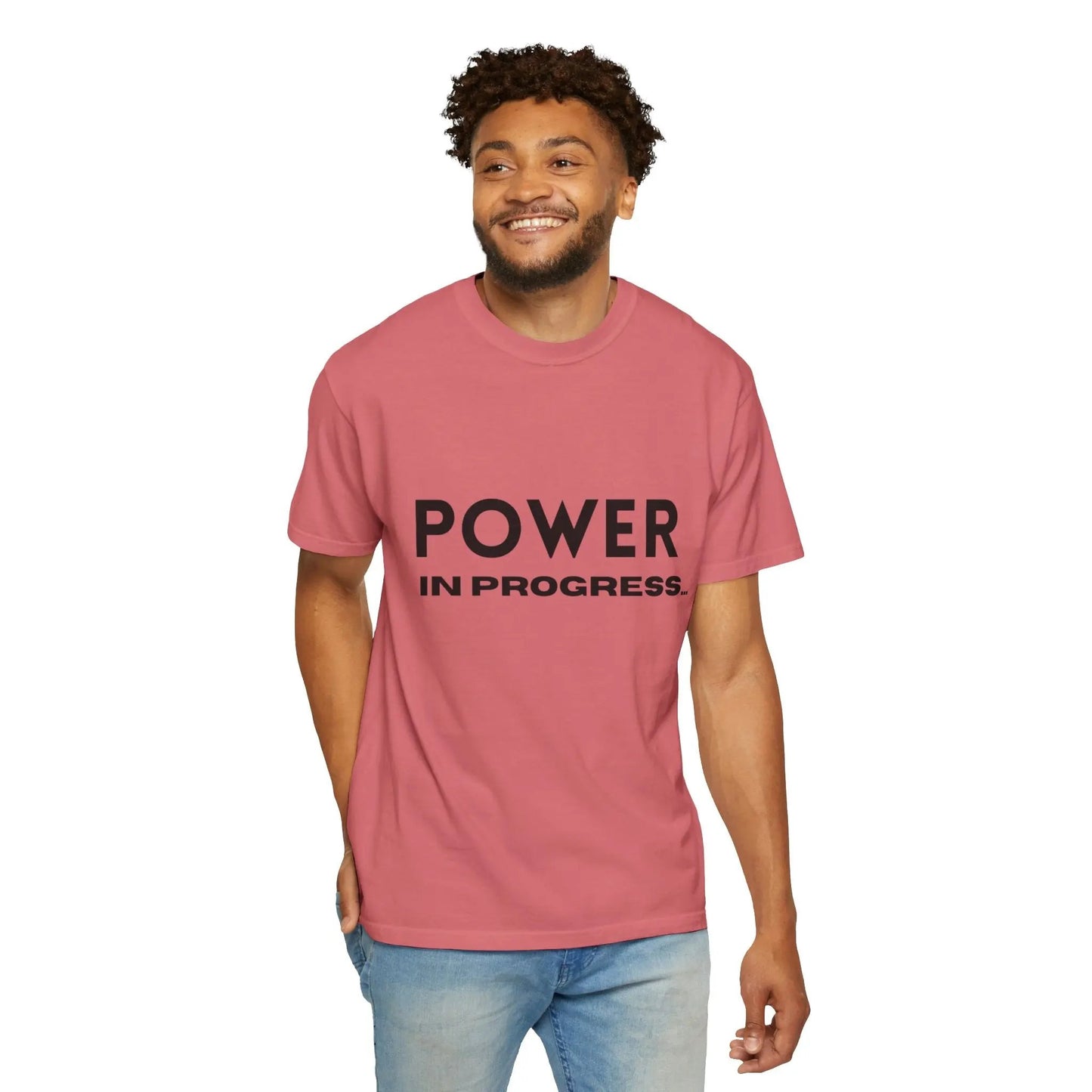 Power In Progress T-Shirt Printify