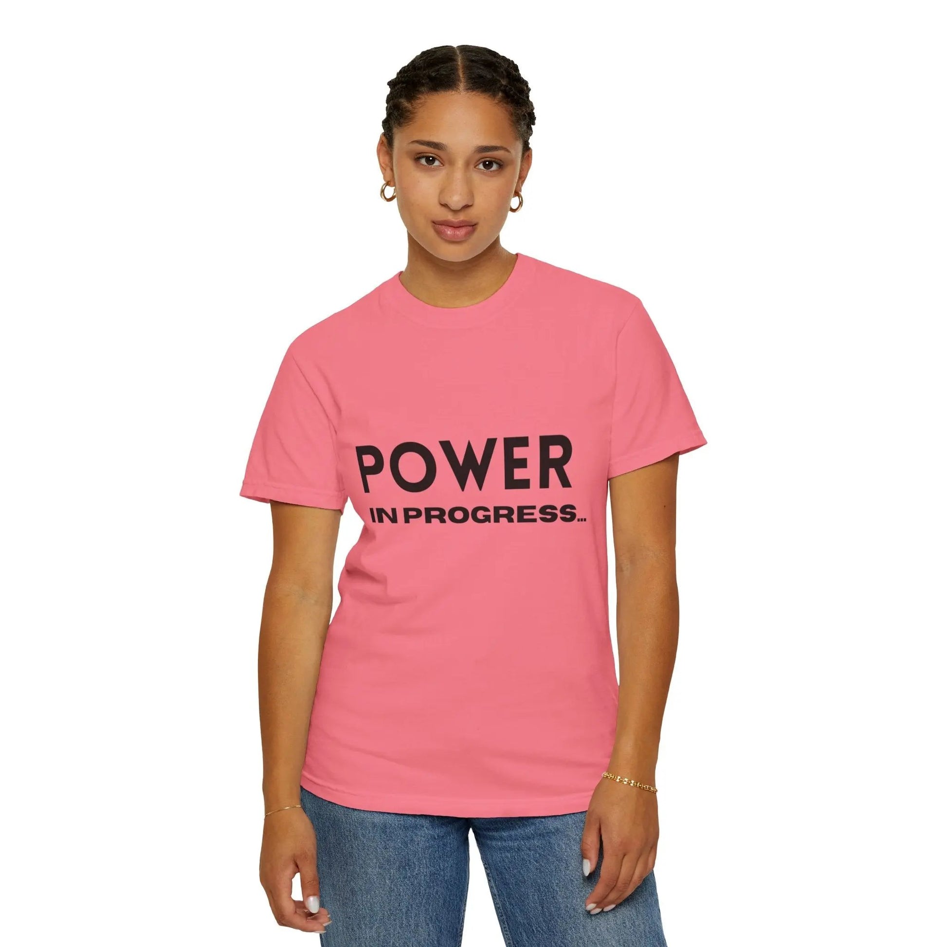 Power In Progress T-Shirt Printify