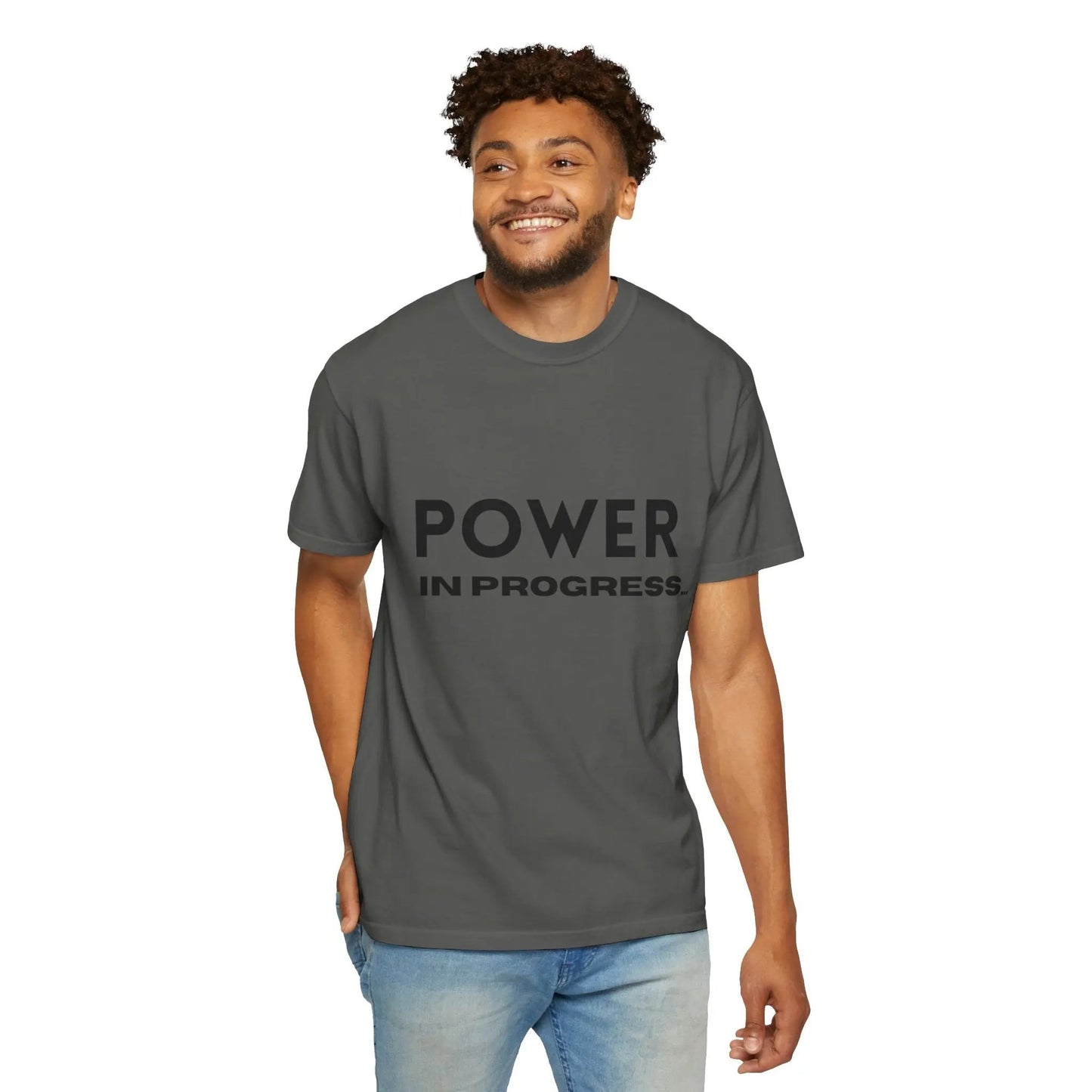 Power In Progress T-Shirt Printify