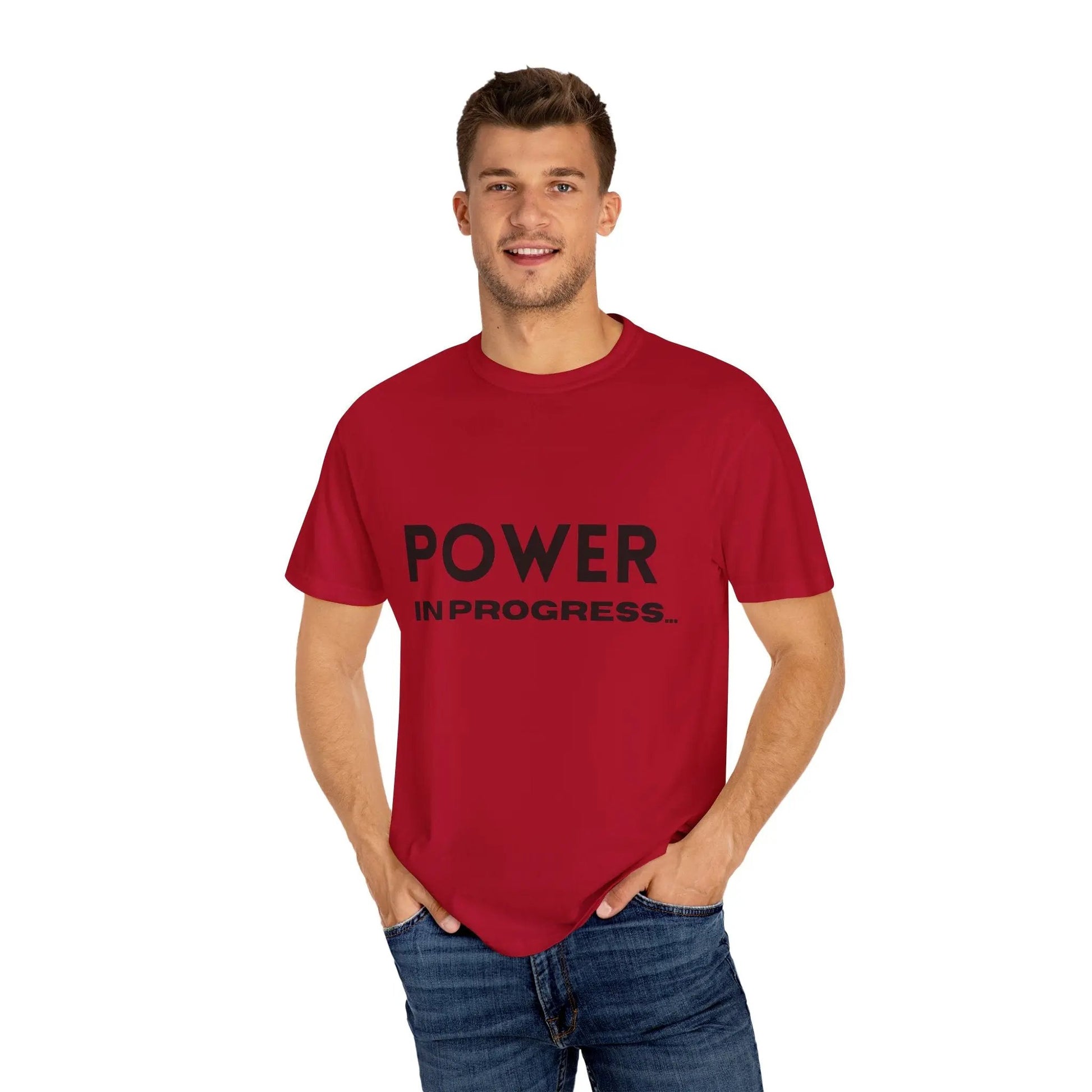 Power In Progress T-Shirt Printify