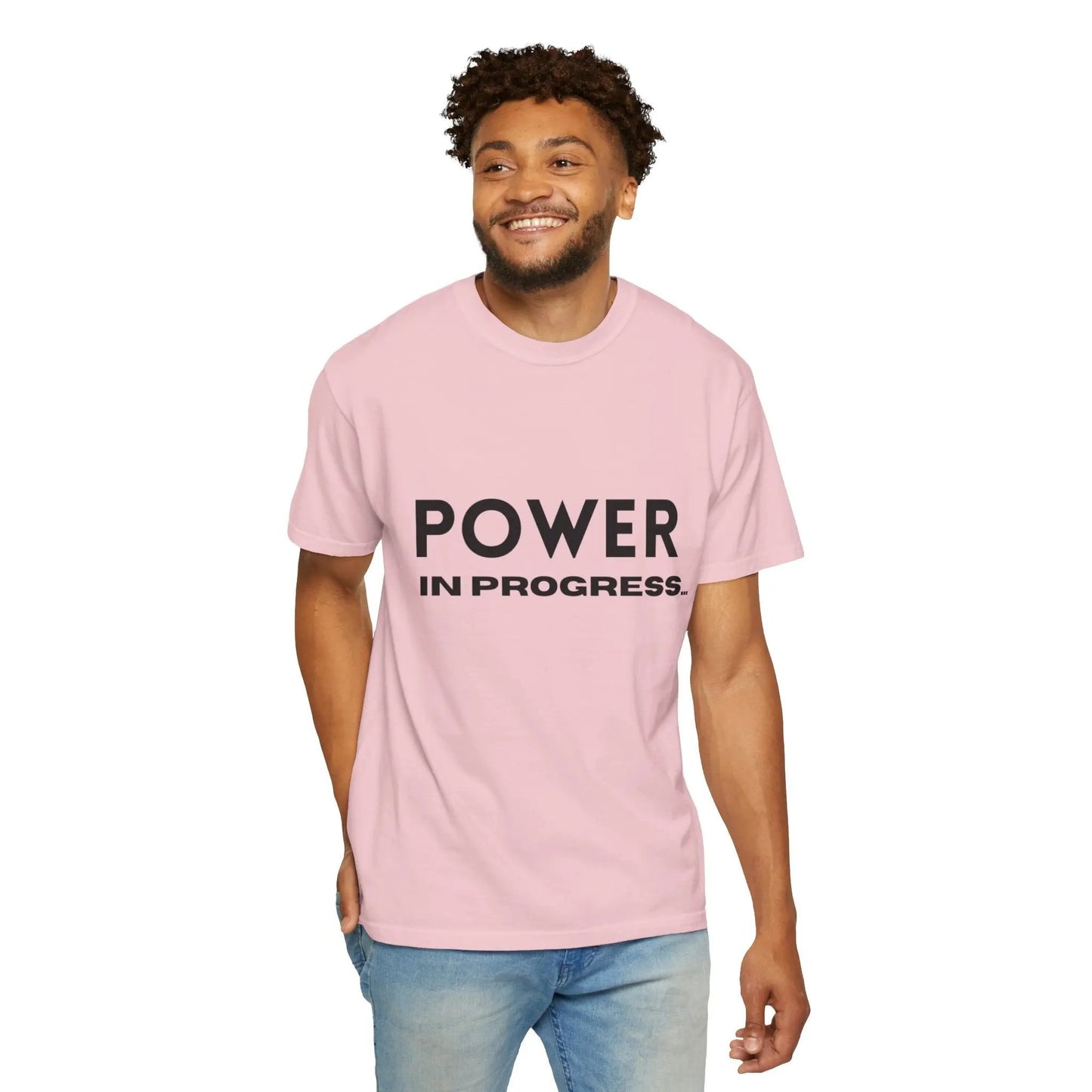 Power In Progress T-Shirt Printify