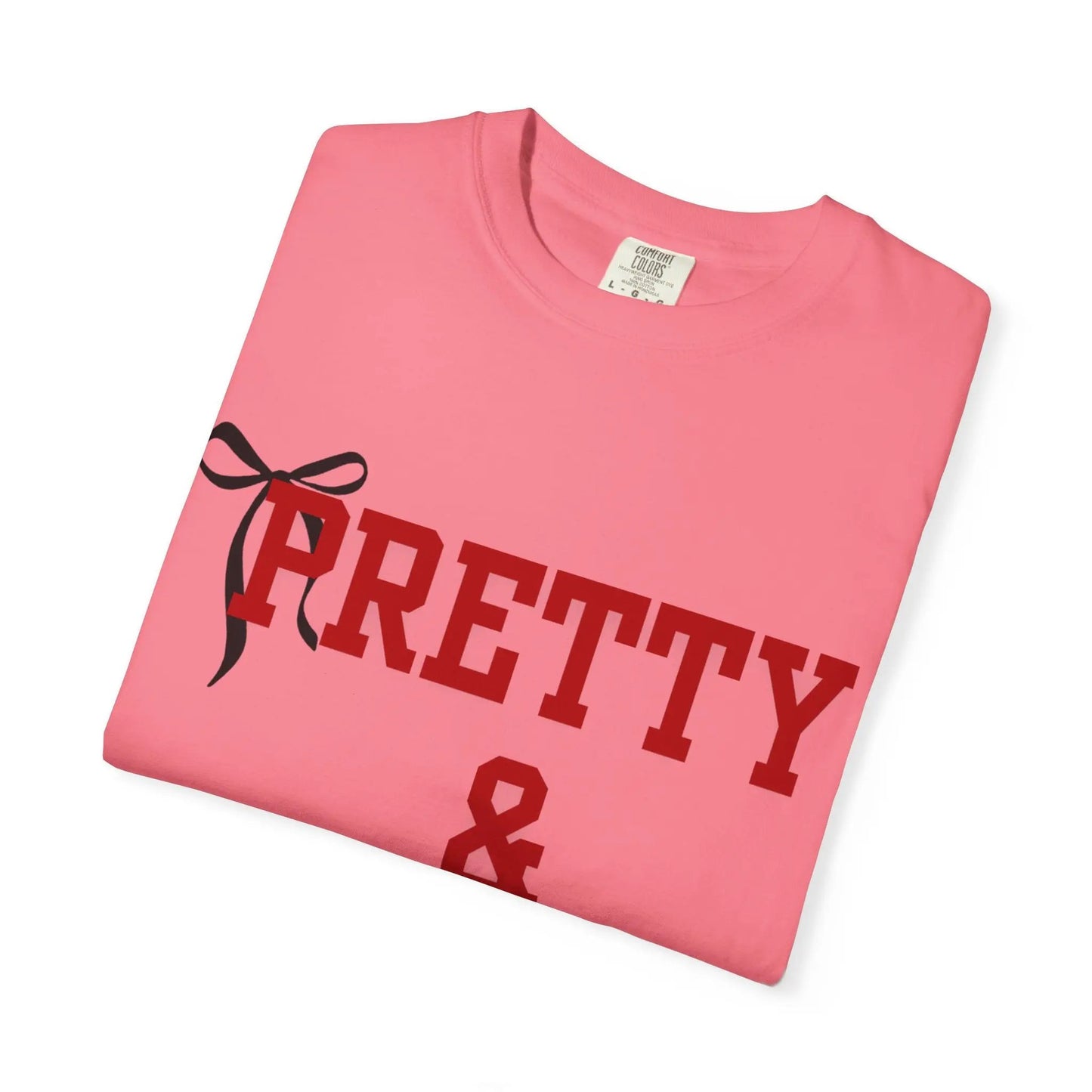 Pretty & Paid T-Shirt — Empowered Statement Tee for Confident Women Printify