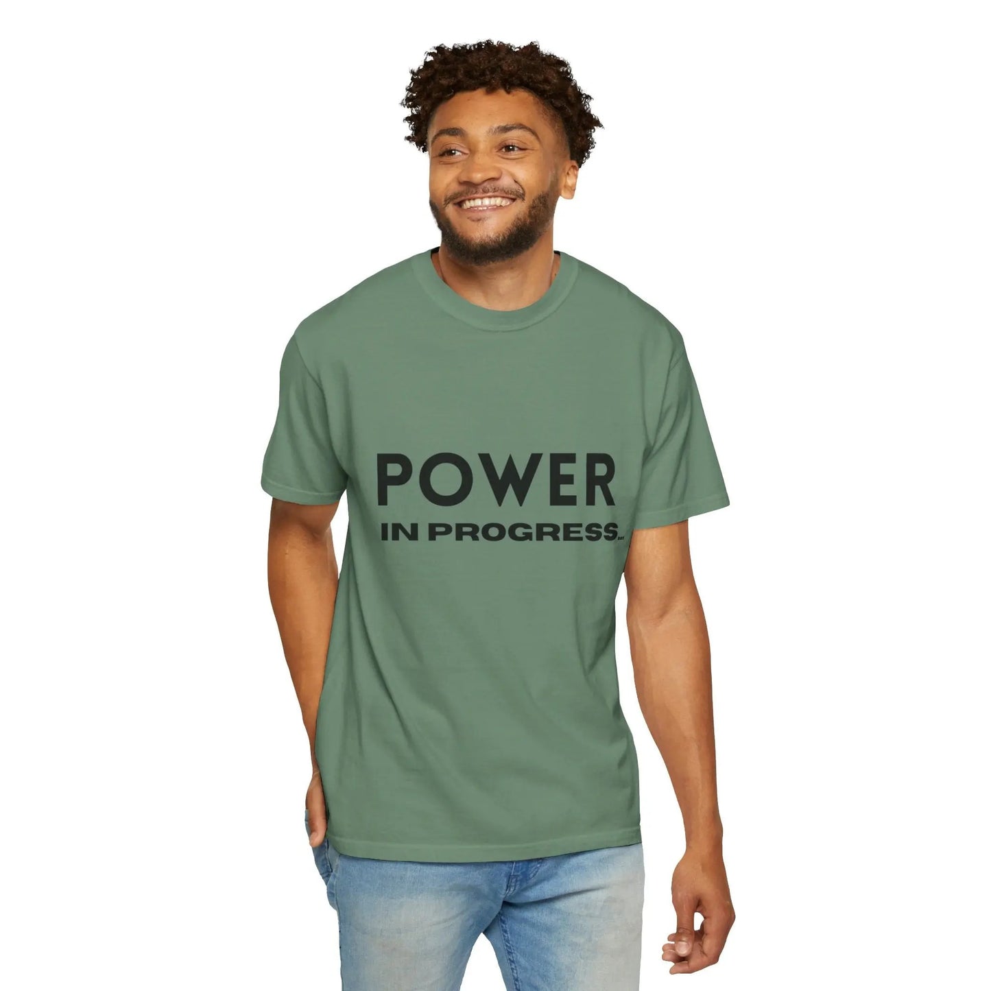 Power In Progress T-Shirt Printify