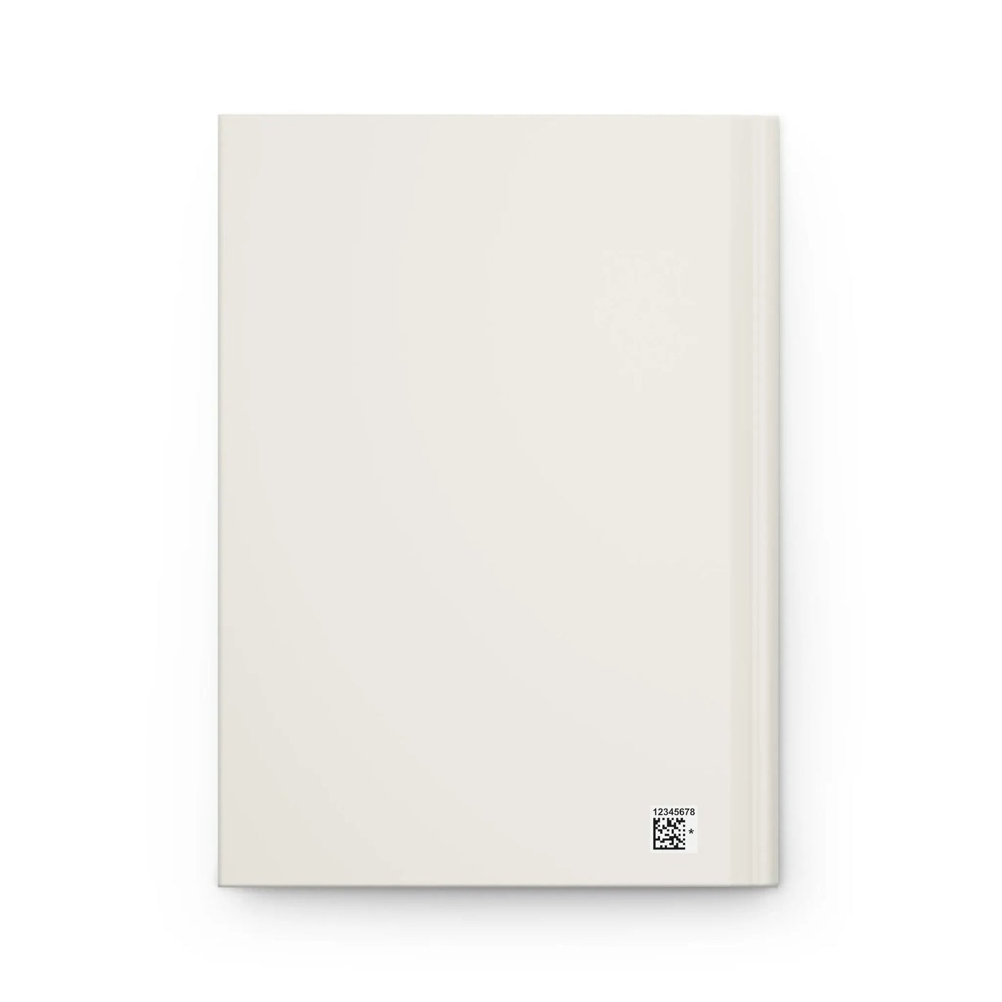 Hardcover Journal — "God Is Within Her" Inspirational Psalm 46:5 Faith Notebook Printify