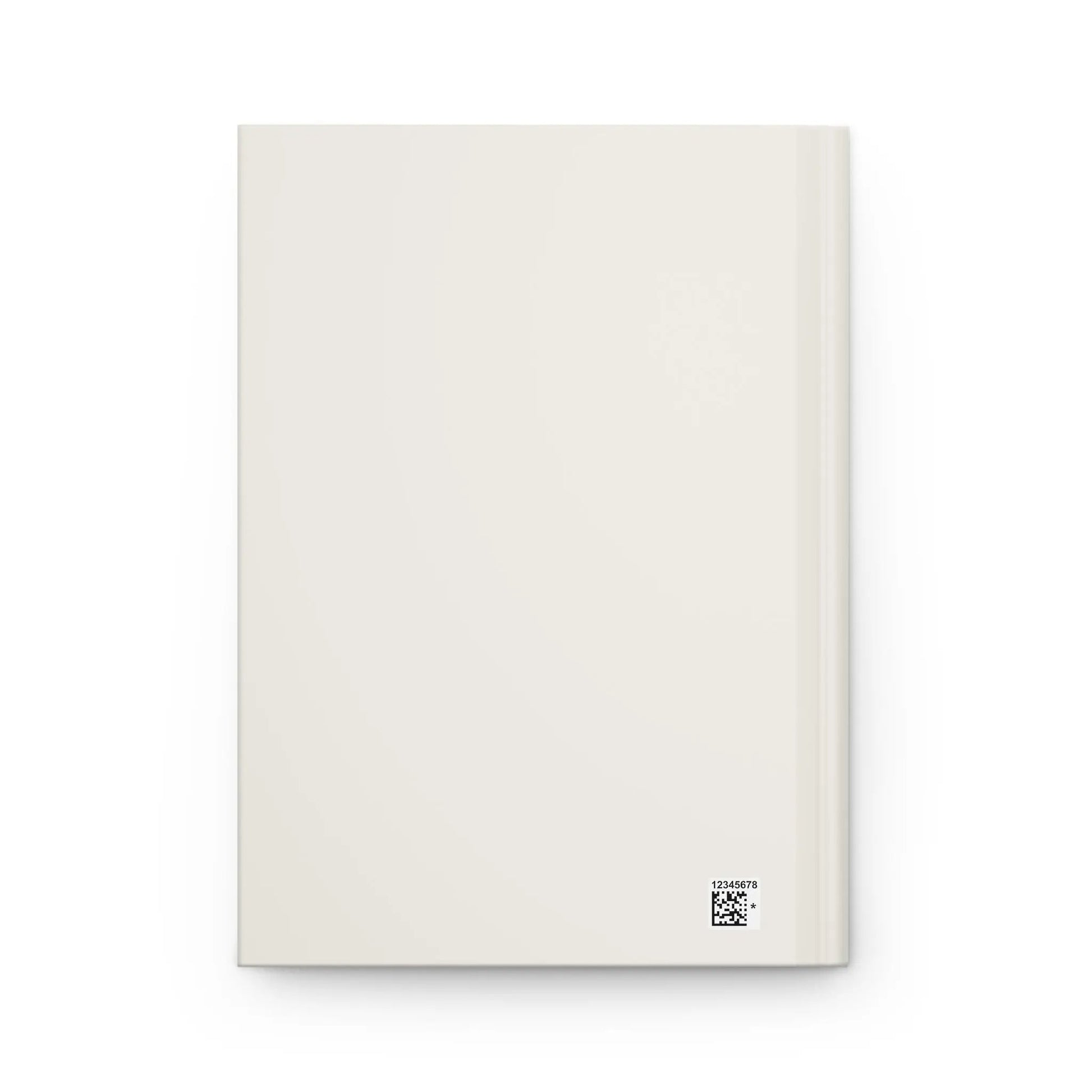 Hardcover Journal — "God Is Within Her" Inspirational Psalm 46:5 Faith Notebook Printify