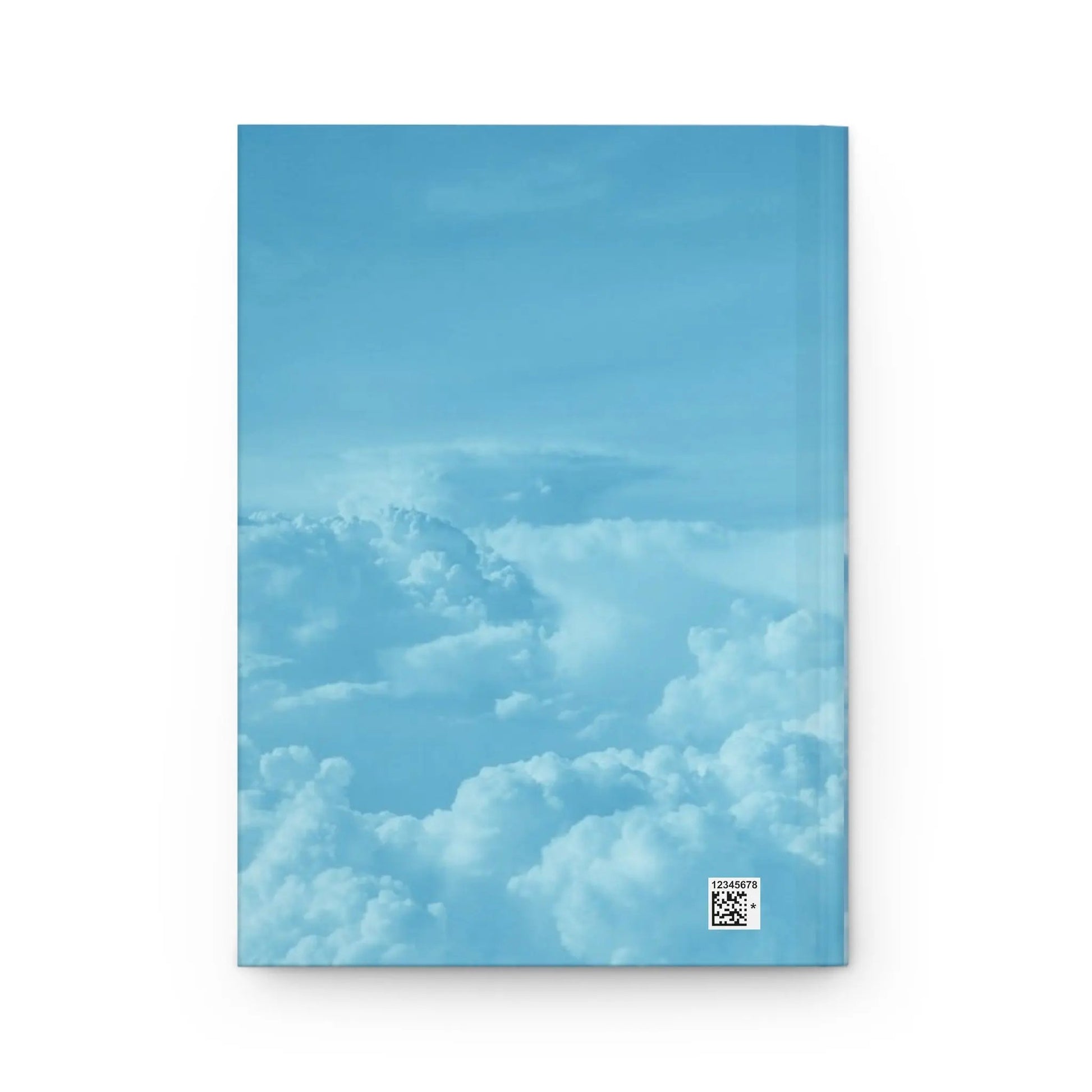 Manifest Journal — "Dream. Feel. Receive." Hardcover Notebook (Cloud Sky Design) Printify