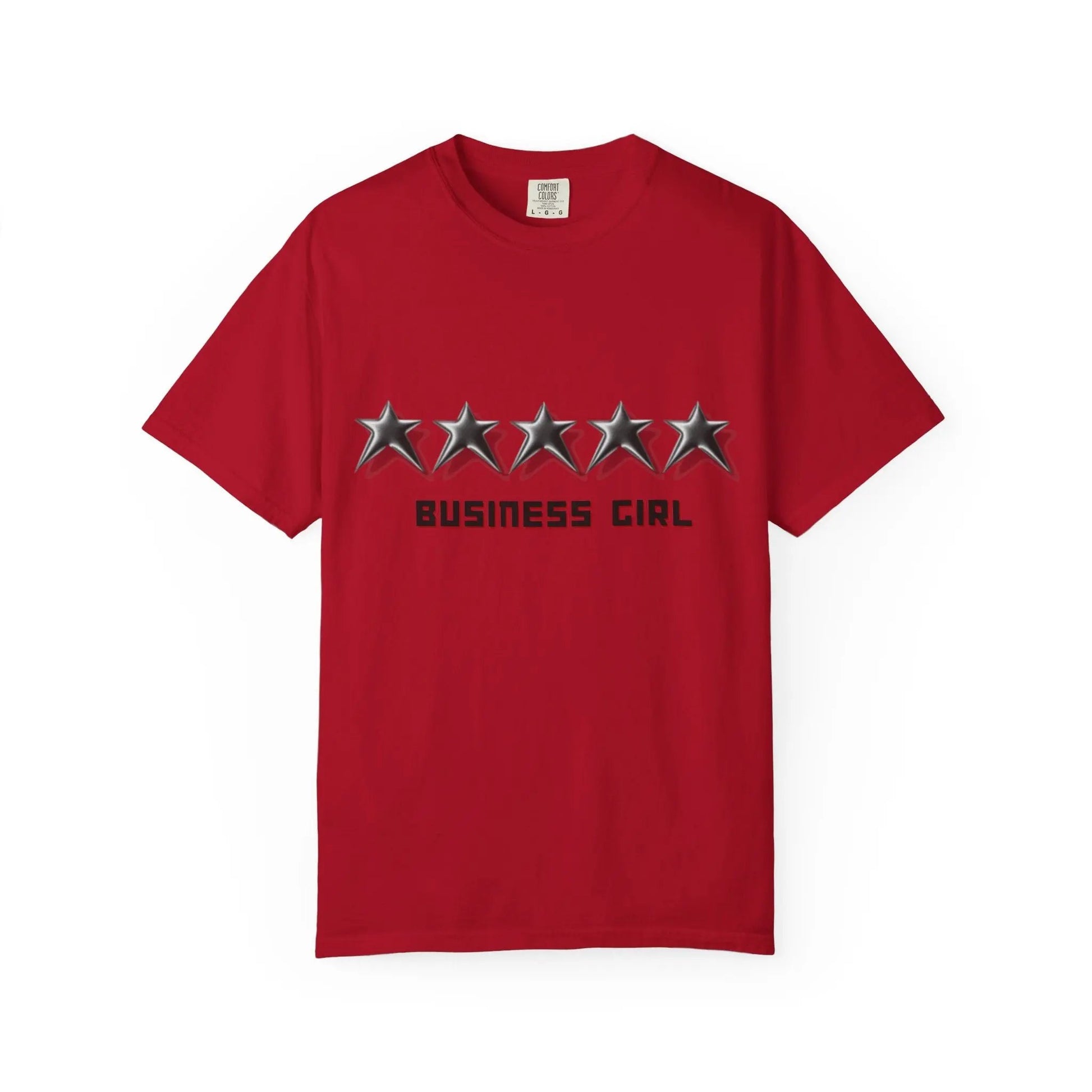 5Star Business Girl Tee — Five-Star Fashion Graphic T-Shirt Printify