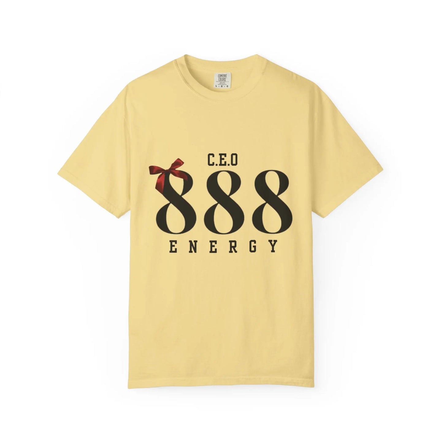 "CEO Energy" 888 Angel Number Graphic T-Shirt Printify