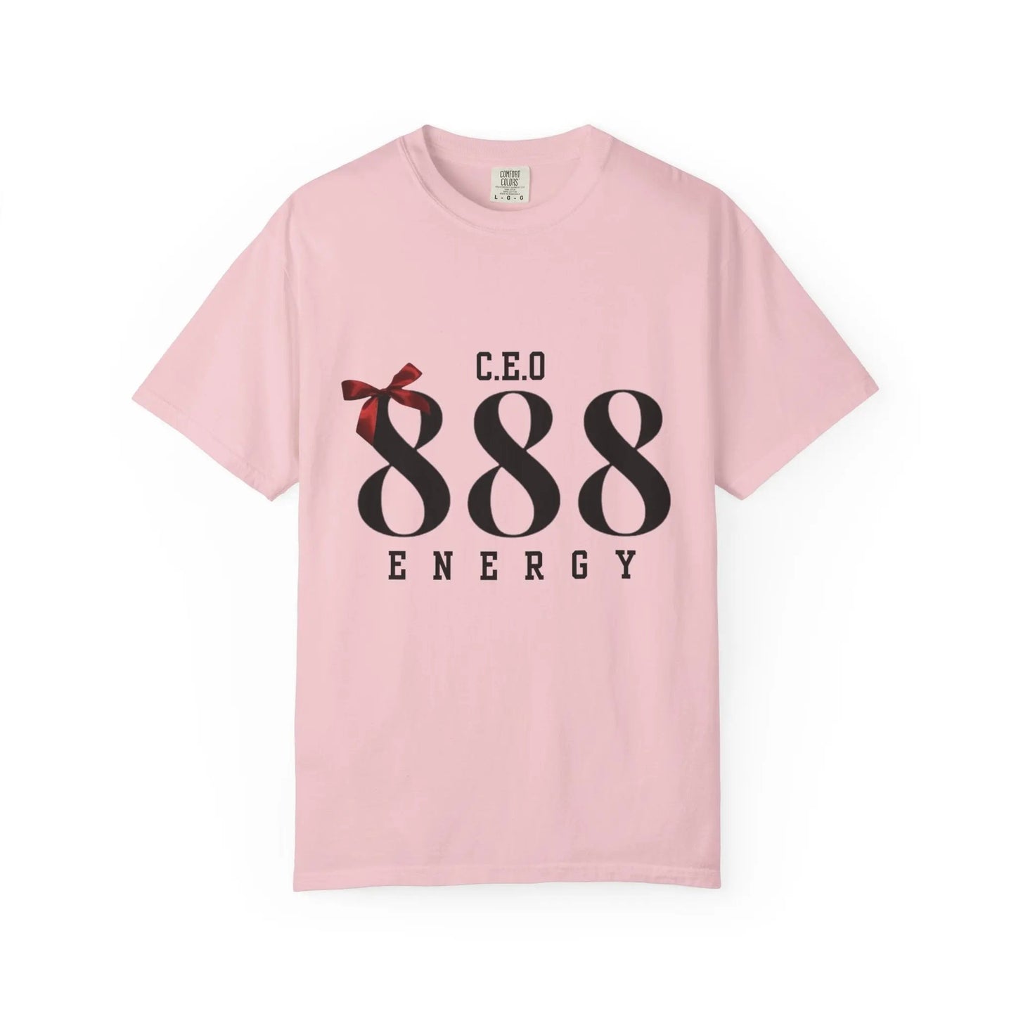 "CEO Energy" 888 Angel Number Graphic T-Shirt Printify