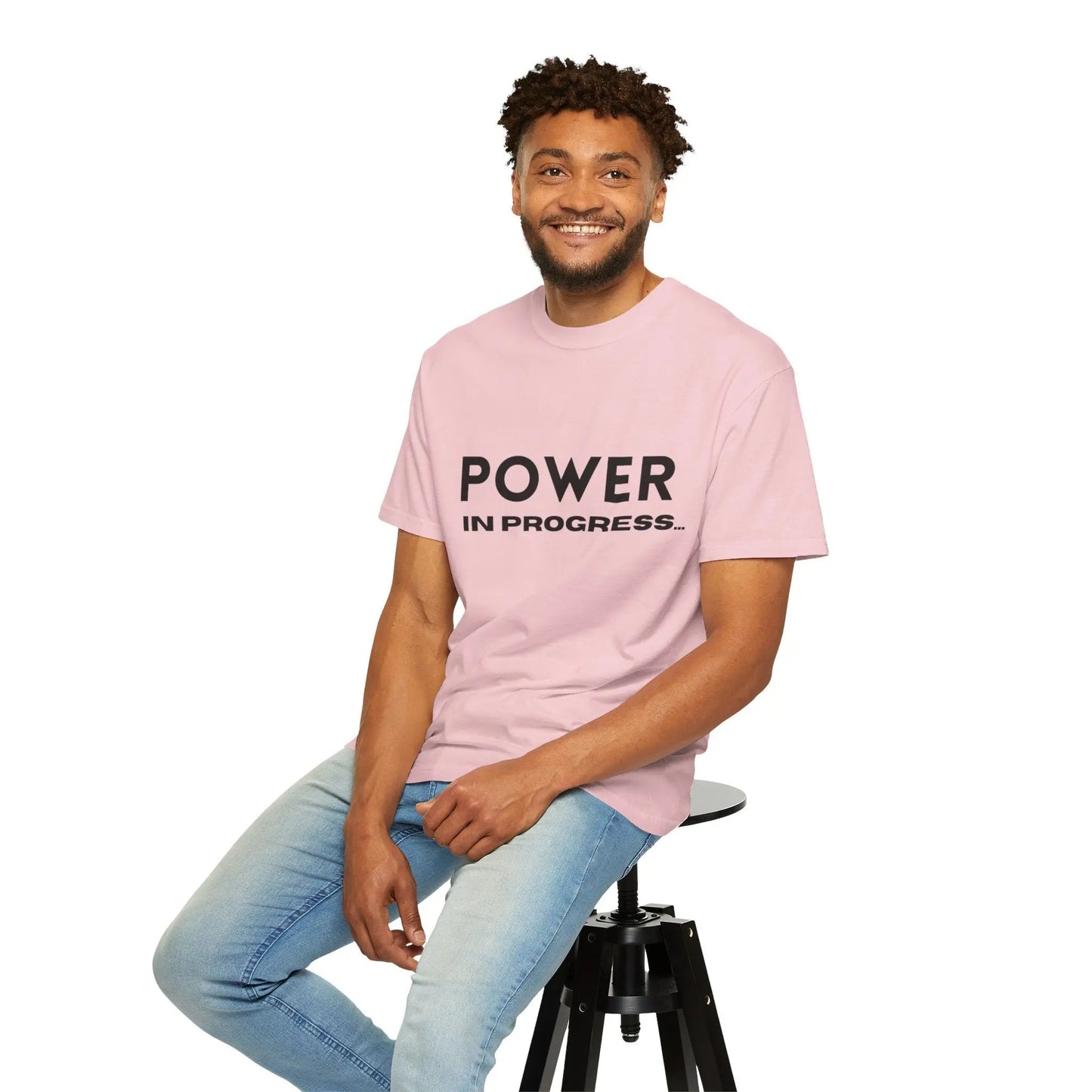 Power In Progress T-Shirt Printify