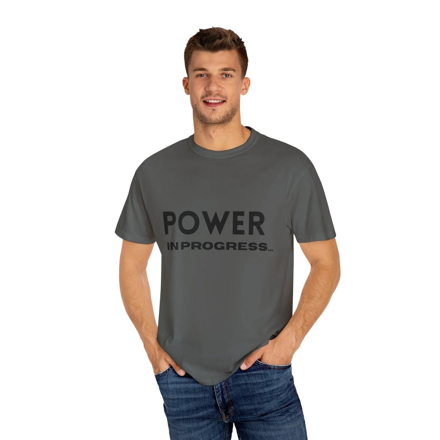 Power In Progress T-Shirt Printify