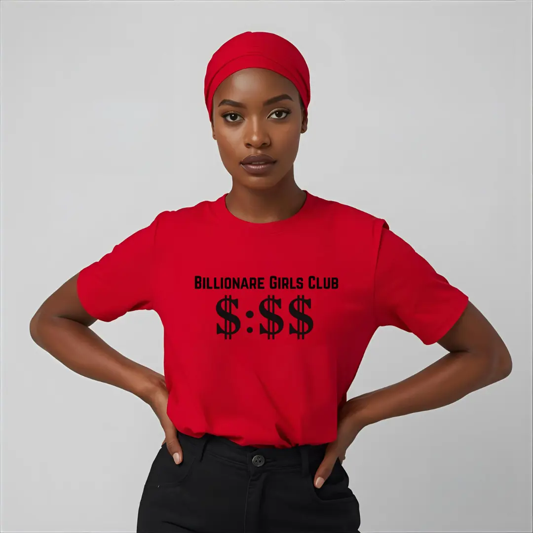 Billionaire Girls Club Tee — : Graphic Women's Money Club Shirt Printify