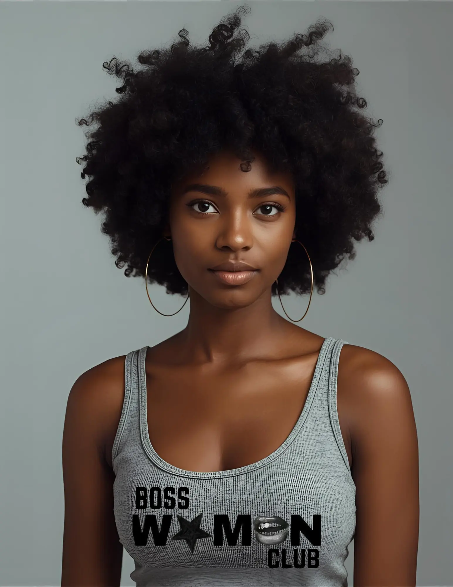 "Boss Women Club" Women's Ideal Racerback Tank Printify