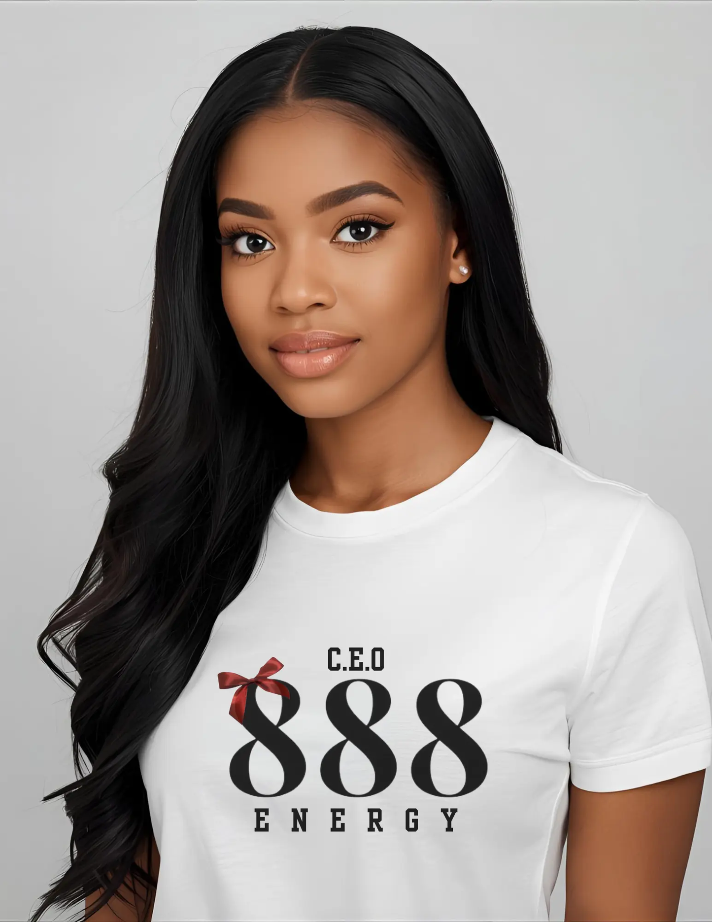 "CEO Energy" 888 Angel Number Graphic T-Shirt Printify