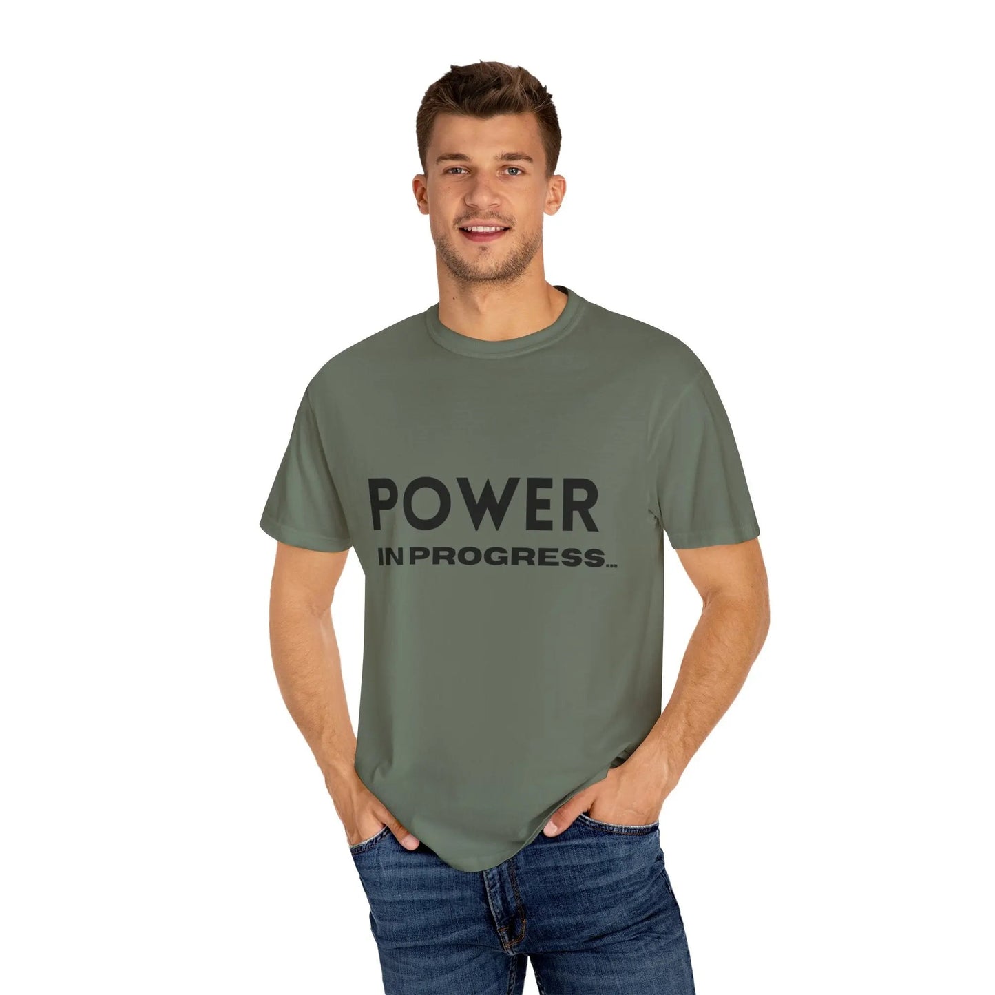Power In Progress T-Shirt Printify