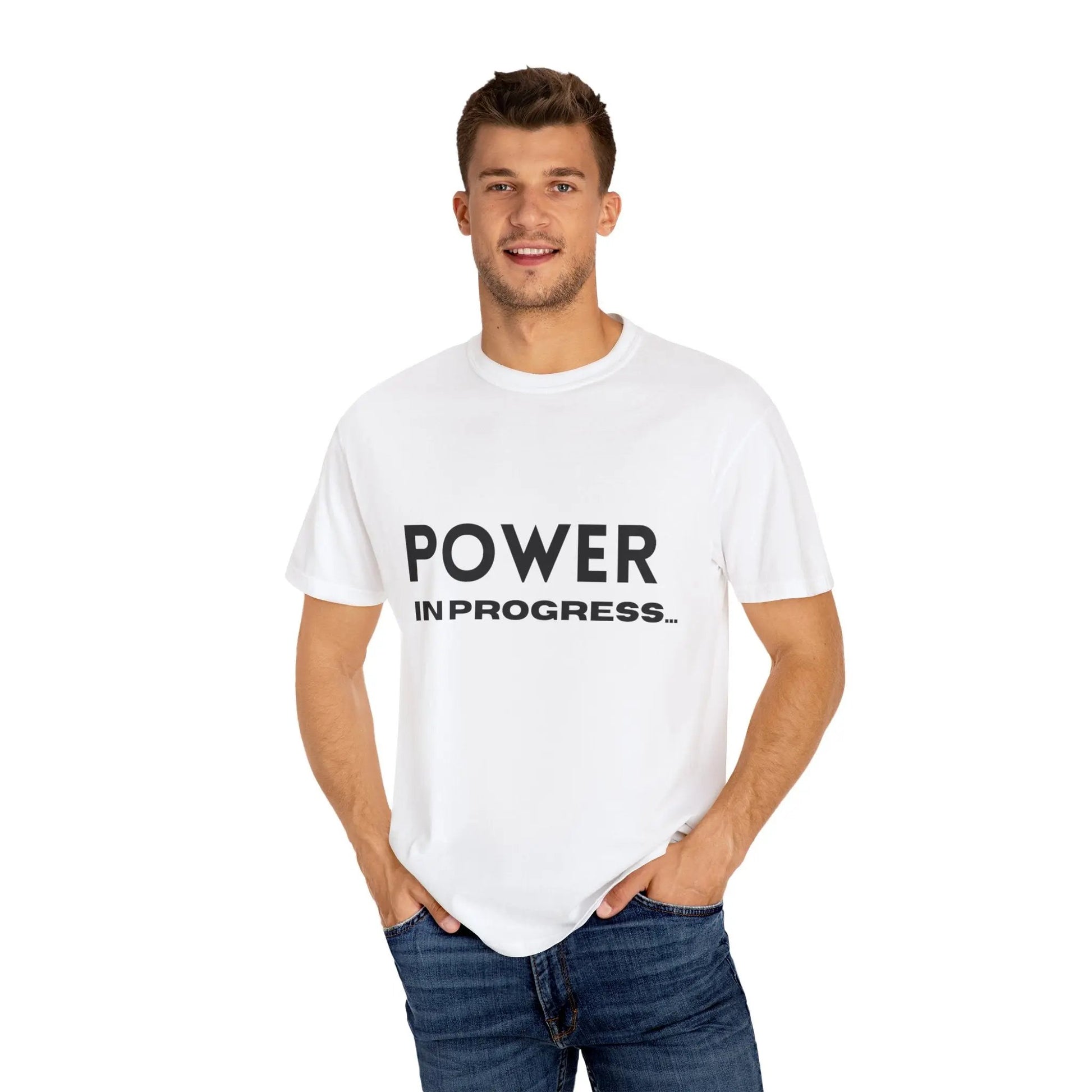 Power In Progress T-Shirt Printify