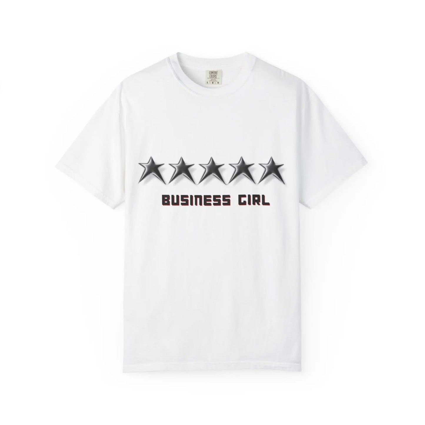 5Star Business Girl Tee — Five-Star Fashion Graphic T-Shirt Printify