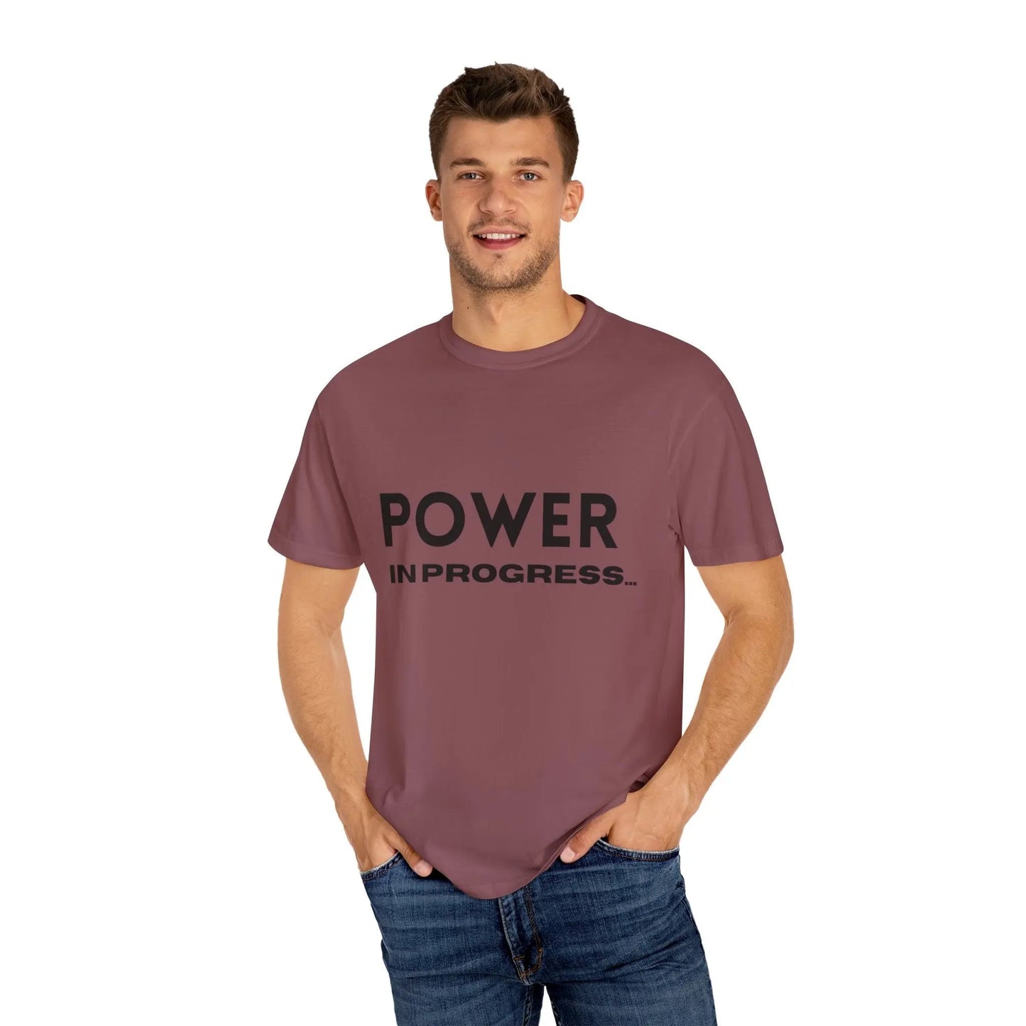 Power In Progress T-Shirt Printify