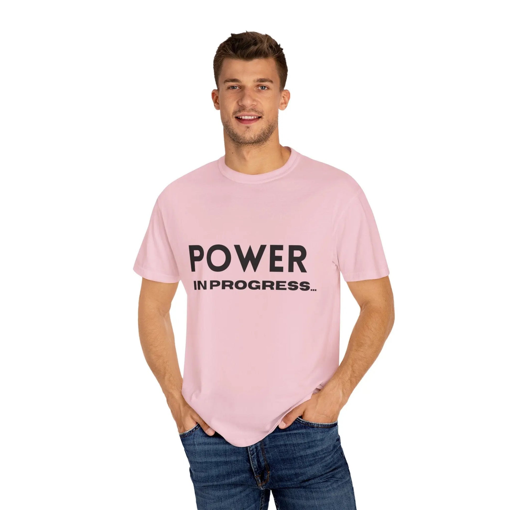 Power In Progress T-Shirt Printify