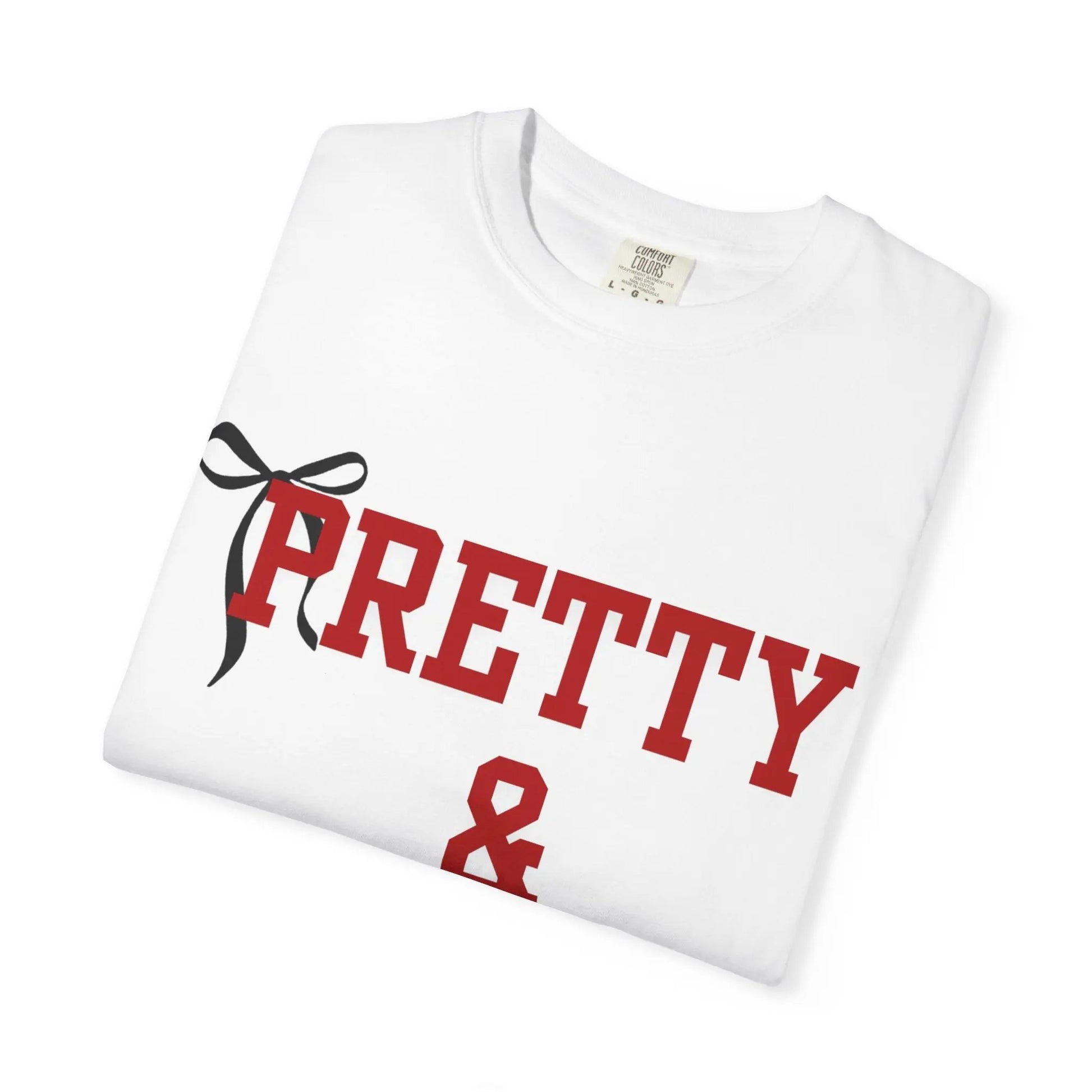 Pretty & Paid T-Shirt — Empowered Statement Tee for Confident Women Printify