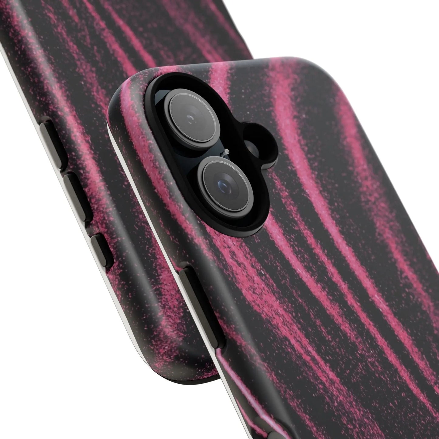 Pink Marble Tough iPhone16 Case — Protective Stylish iPhone Cover Printify