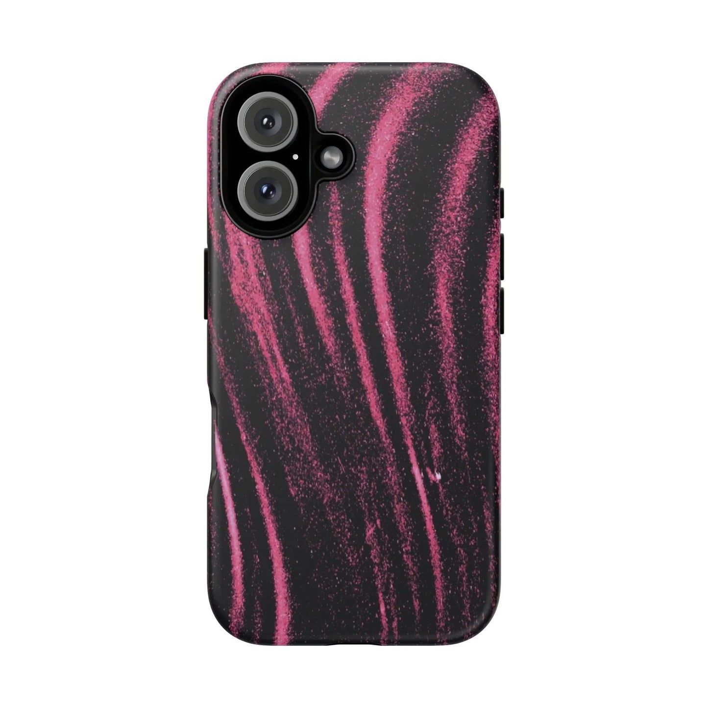 Pink Marble Tough iPhone16 Case — Protective Stylish iPhone Cover Printify