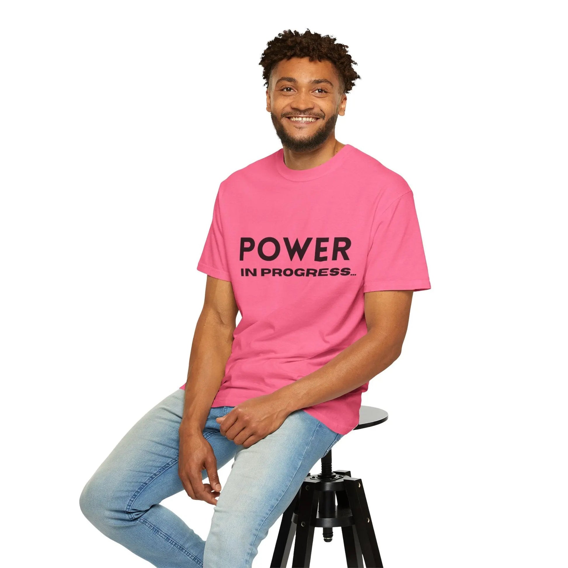 Power In Progress T-Shirt Printify