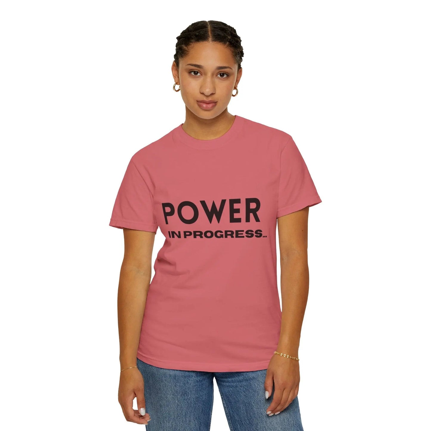 Power In Progress T-Shirt Printify