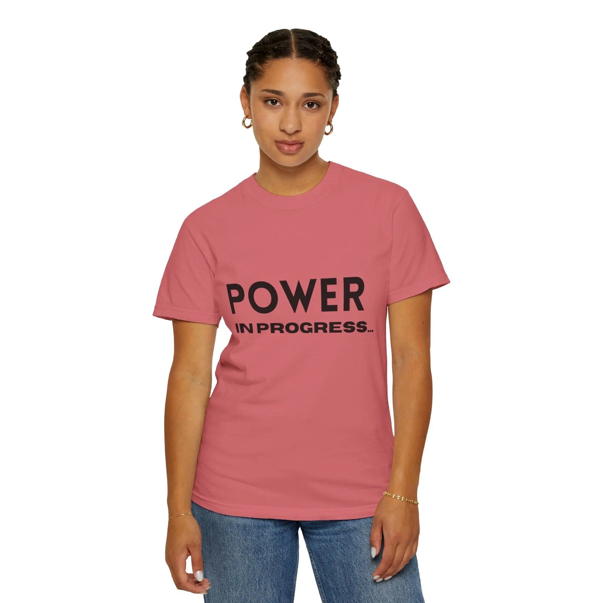 Power In Progress T-Shirt Printify