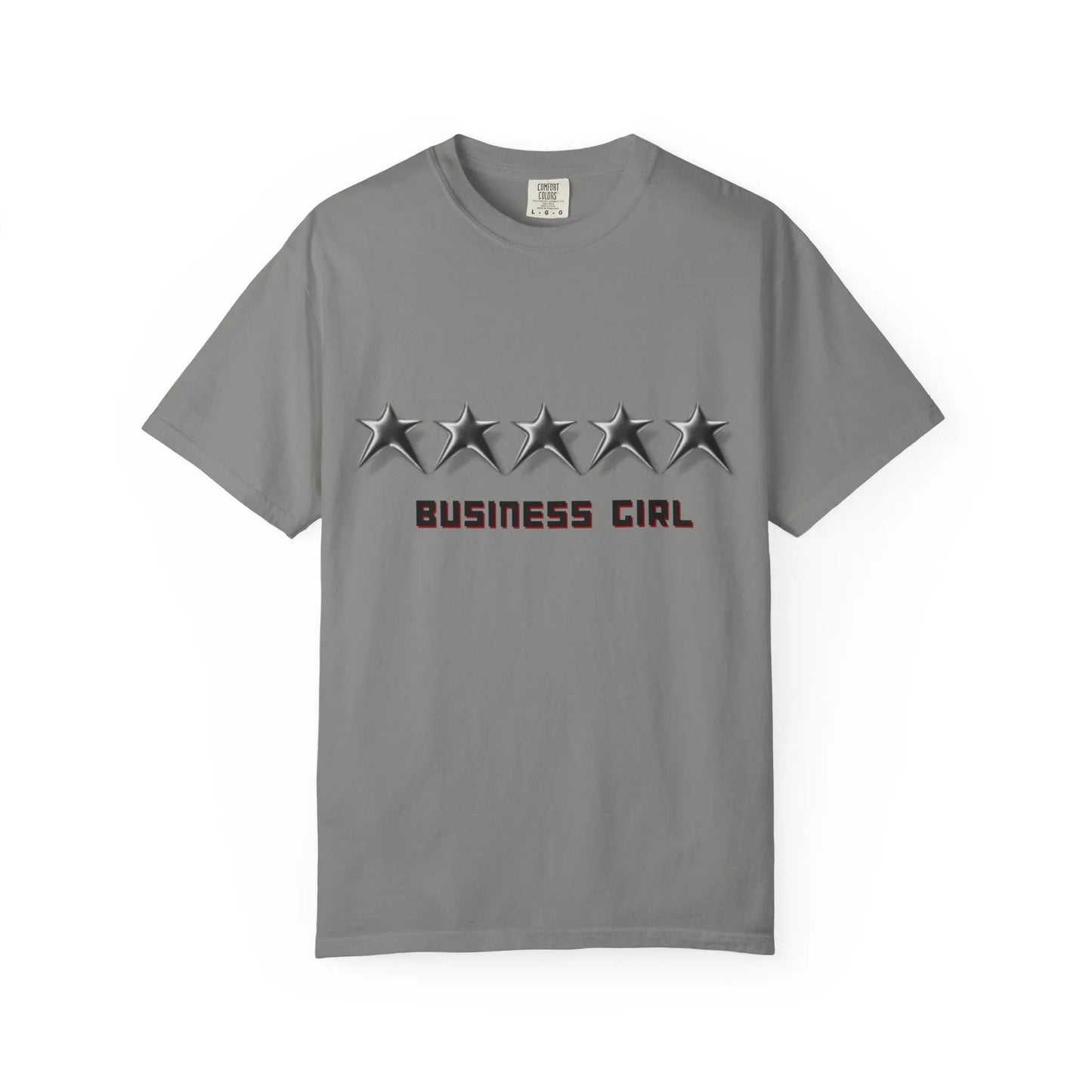 5Star Business Girl Tee — Five-Star Fashion Graphic T-Shirt Printify