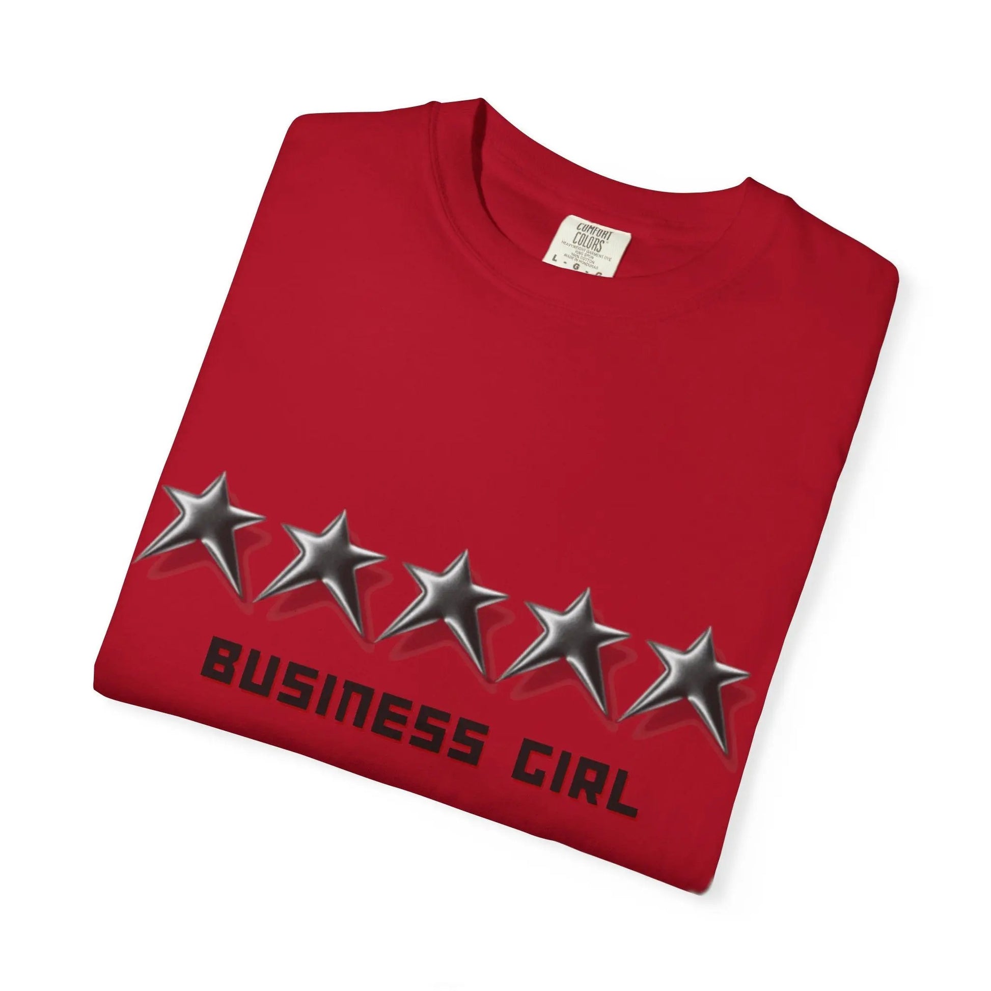5Star Business Girl Tee — Five-Star Fashion Graphic T-Shirt Printify