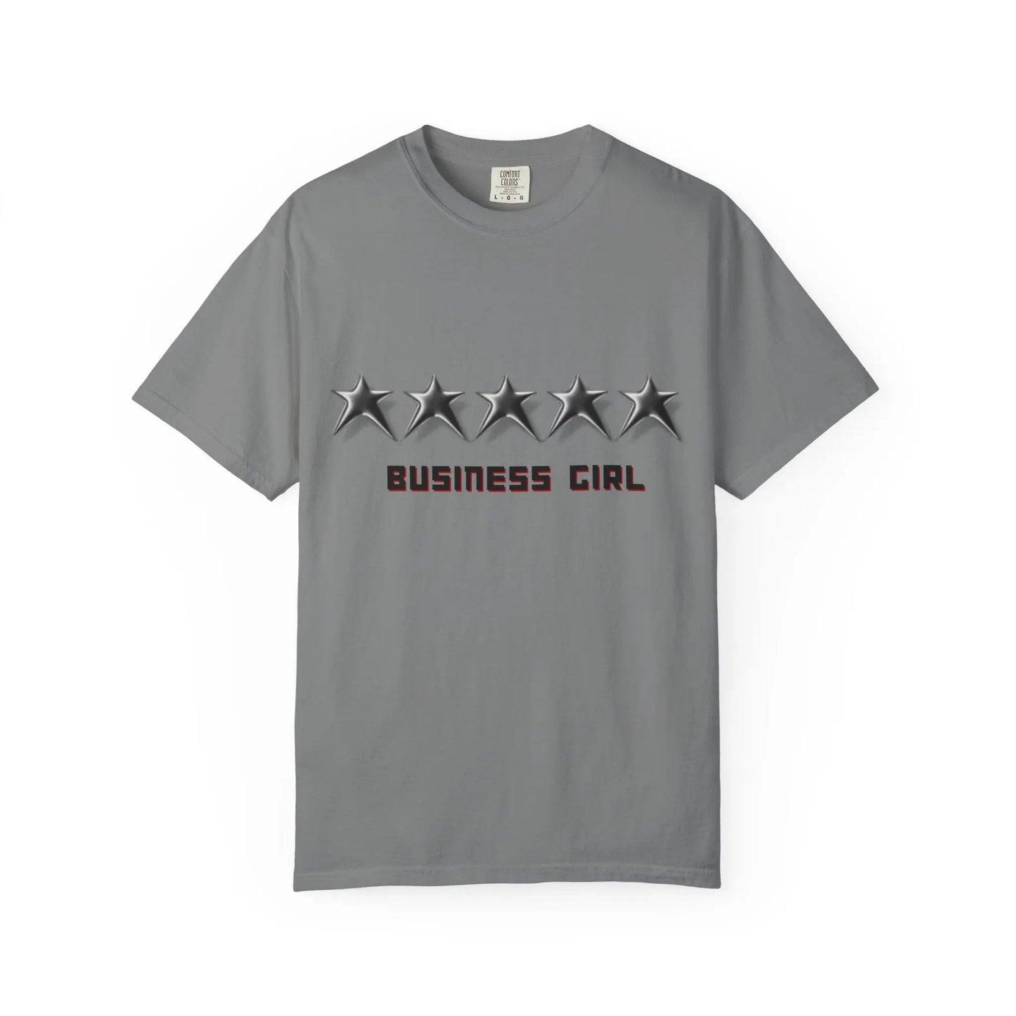 5Star Business Girl Tee — Five-Star Fashion Graphic T-Shirt Printify